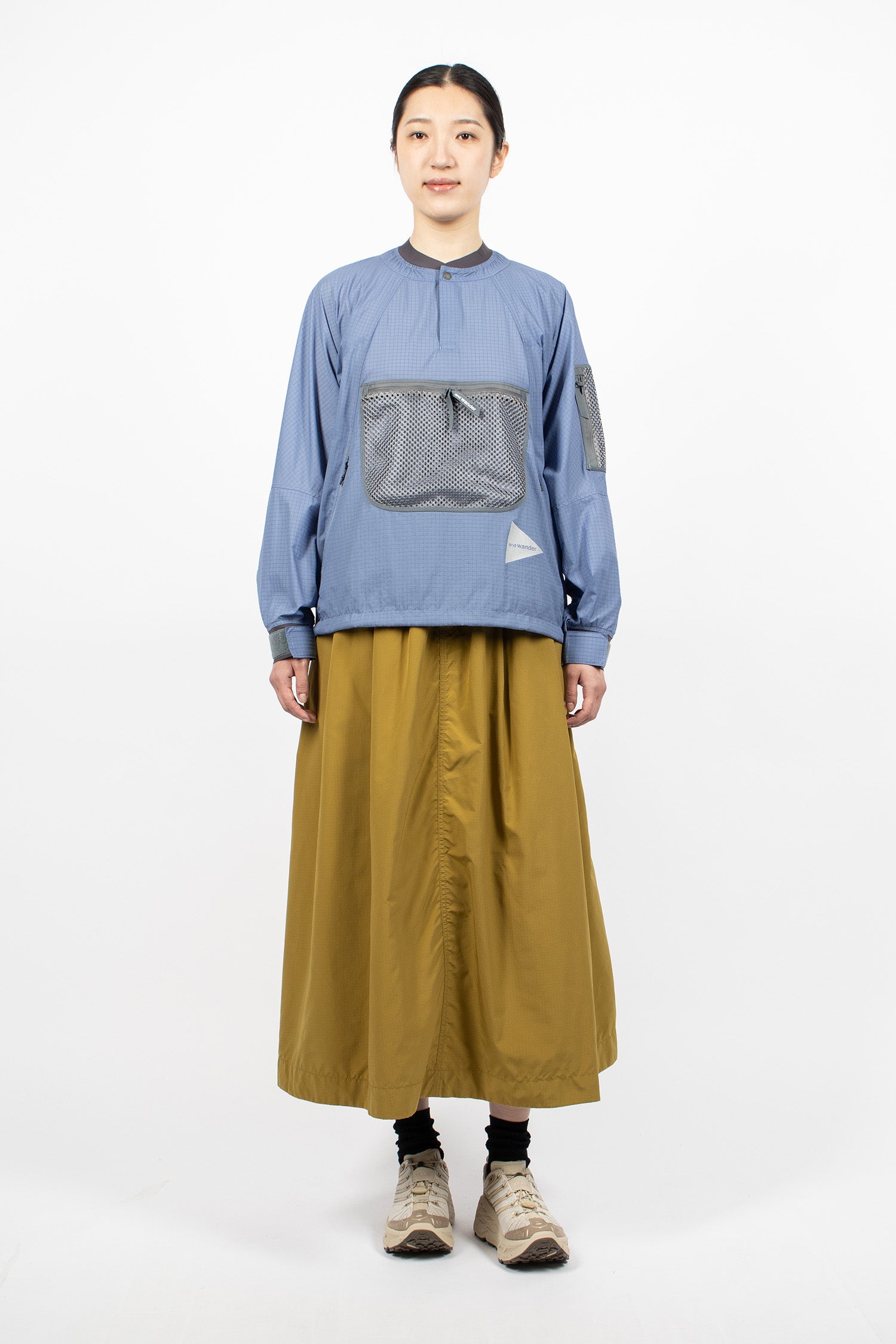Breath Rip Pullover Jacket Light Purple