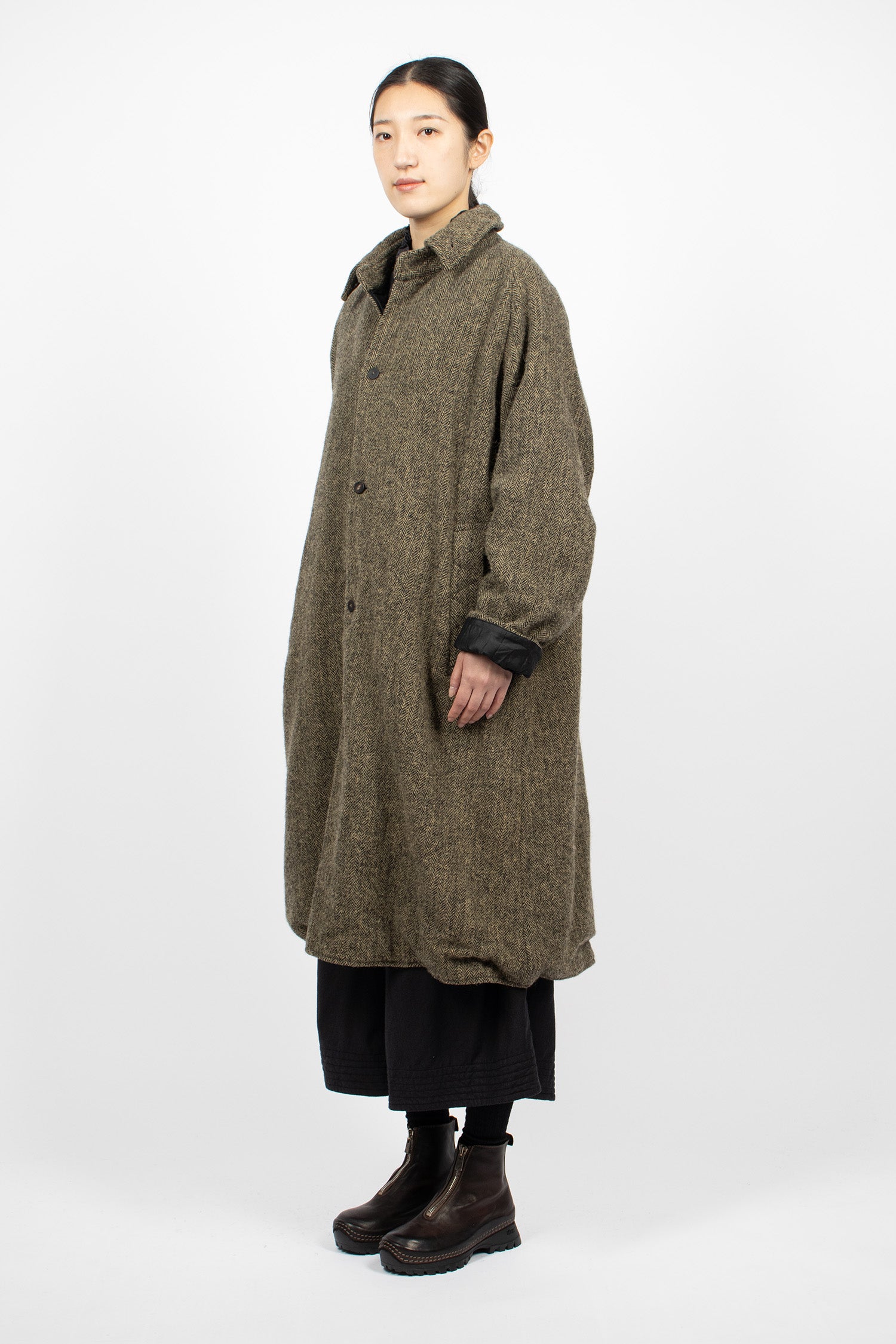 Bobi Coat Friday Tweed