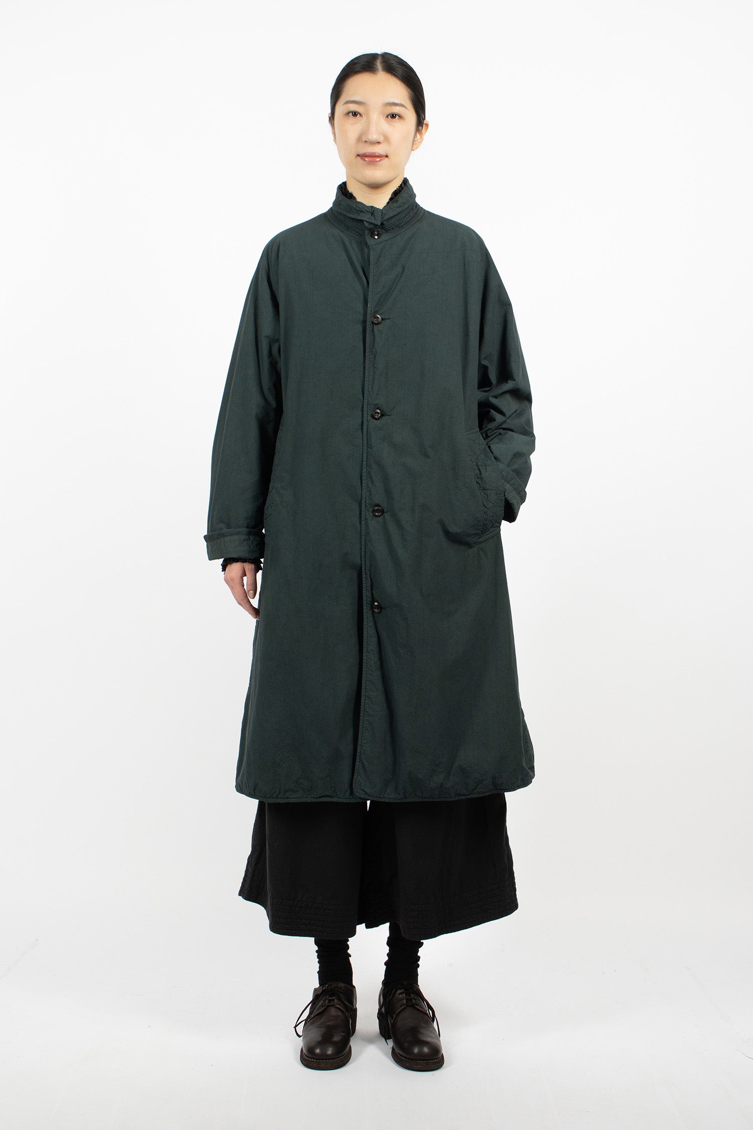 Bobi Padded Coat Dark Green