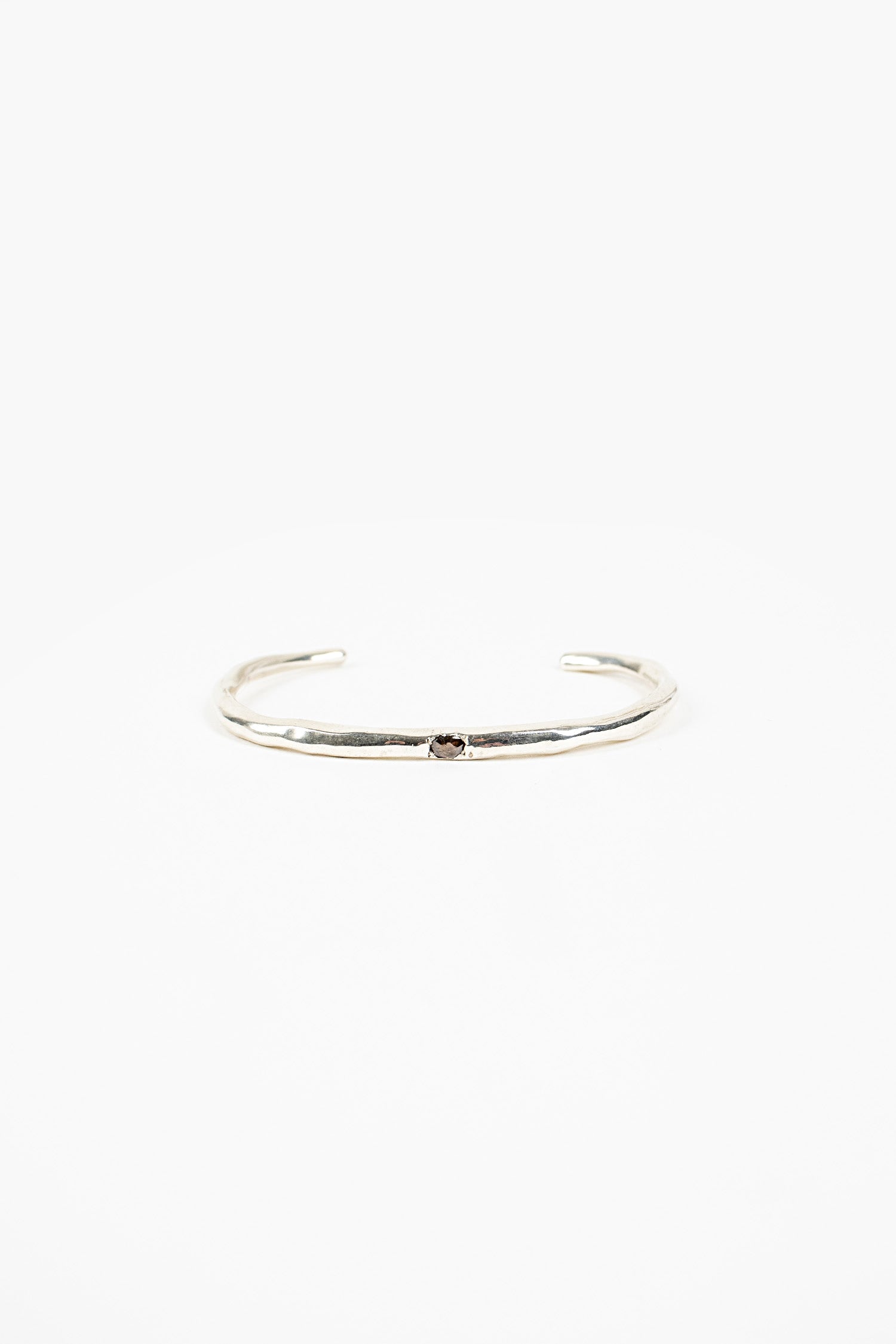 Seiko Silver Bracelet Brown Diamond