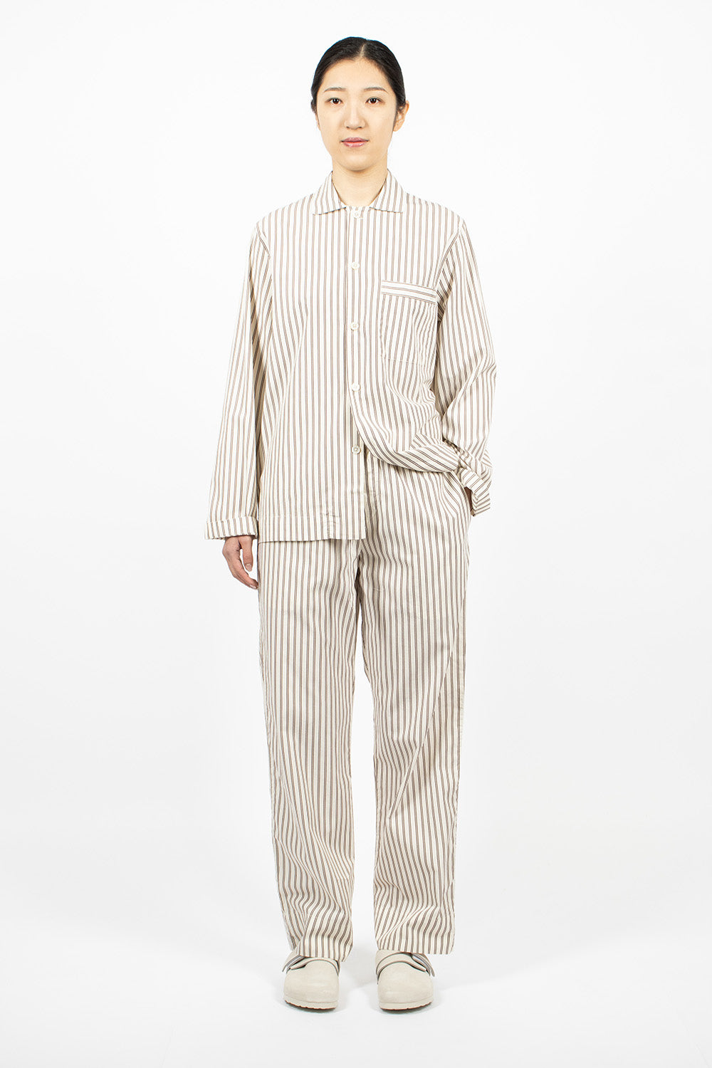 Poplin Pyjama Pants Hopper Stripes