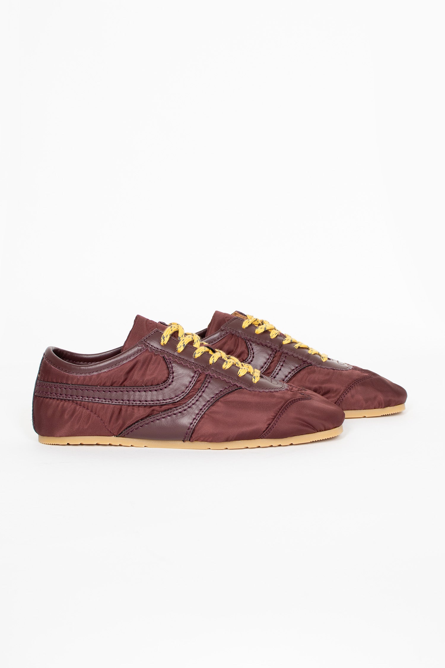 Marathon Nylon Sneakers Bordeaux