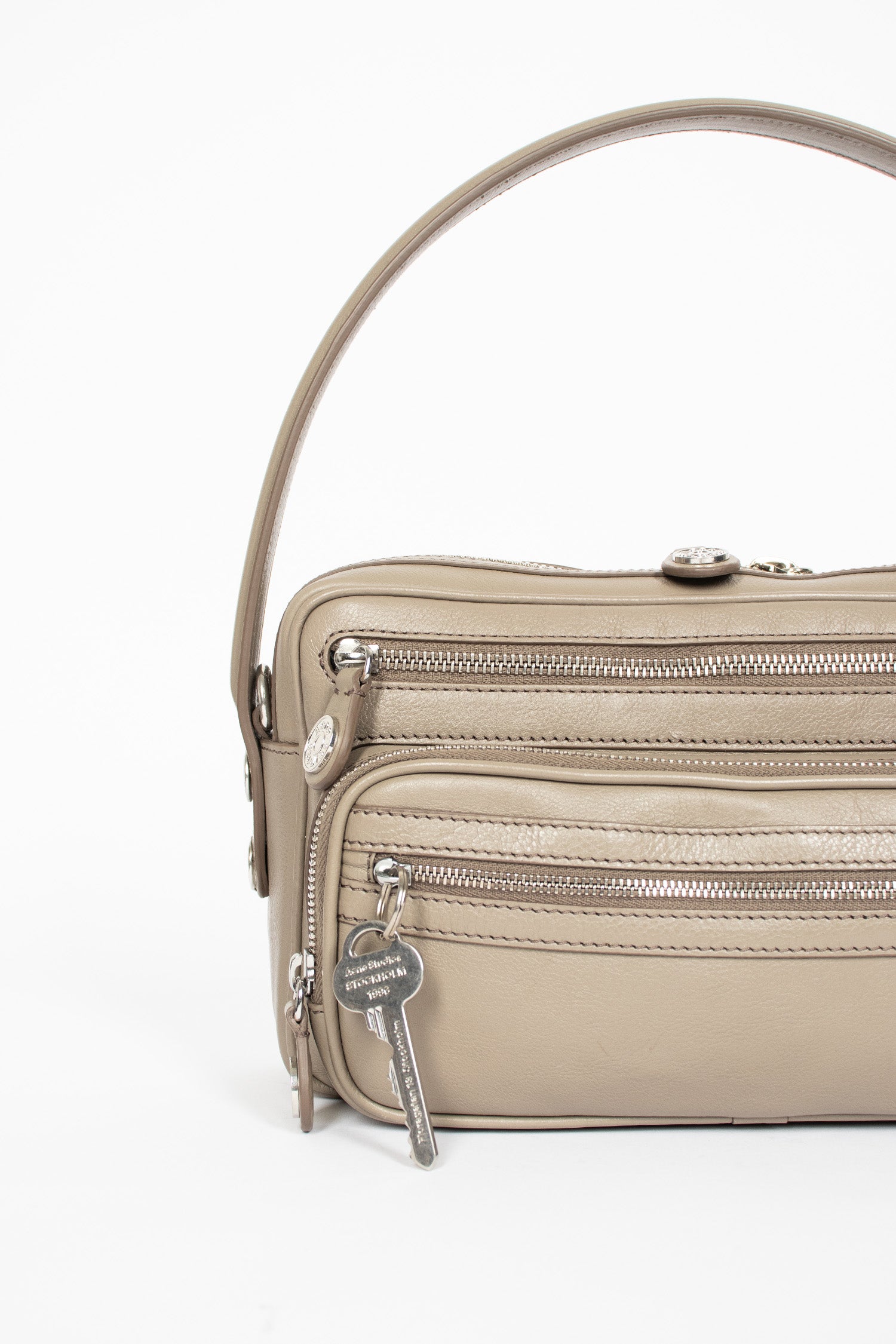 Camero Party Shoulder Bag Taupe Beige