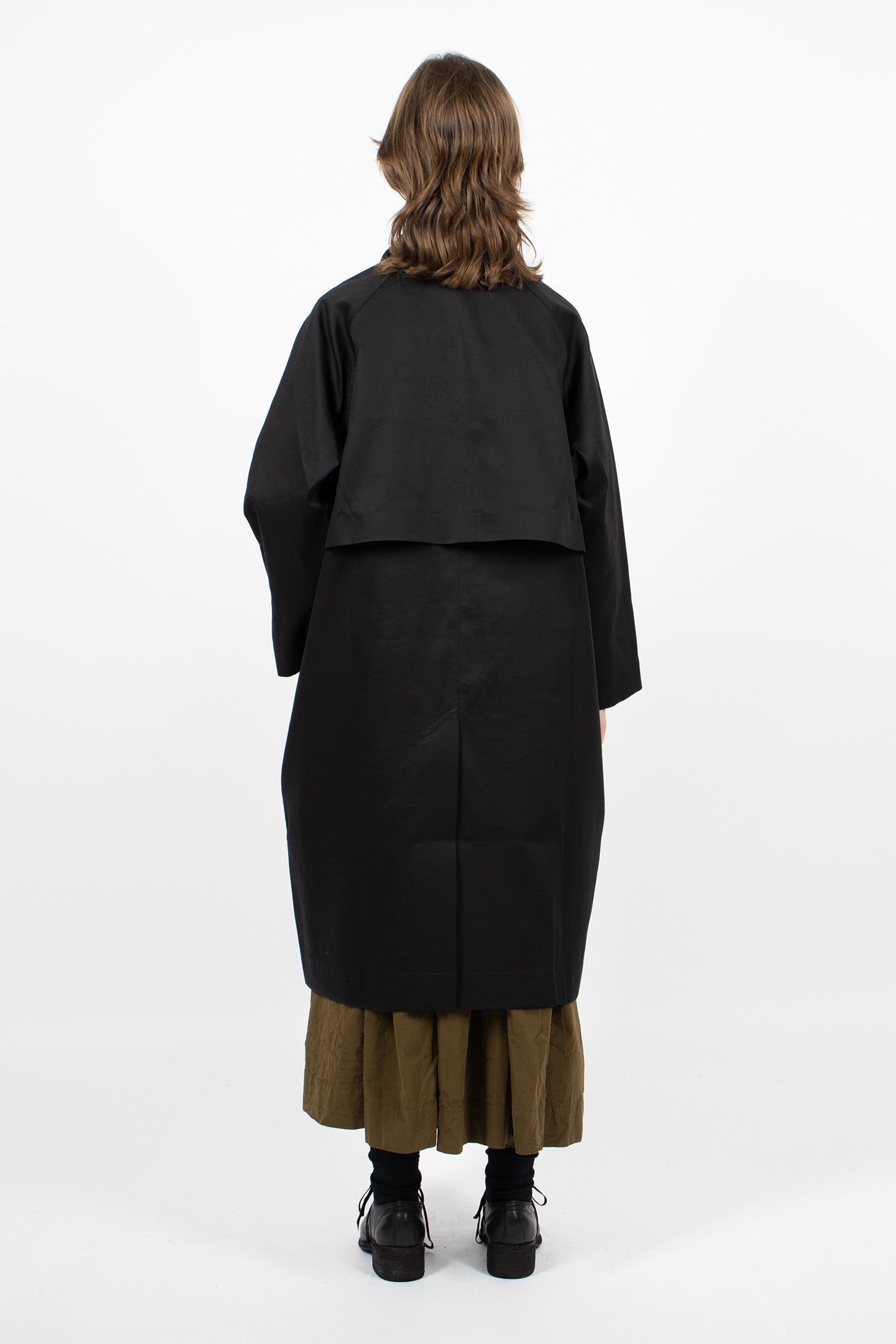 Carlyle Trench Coat Black