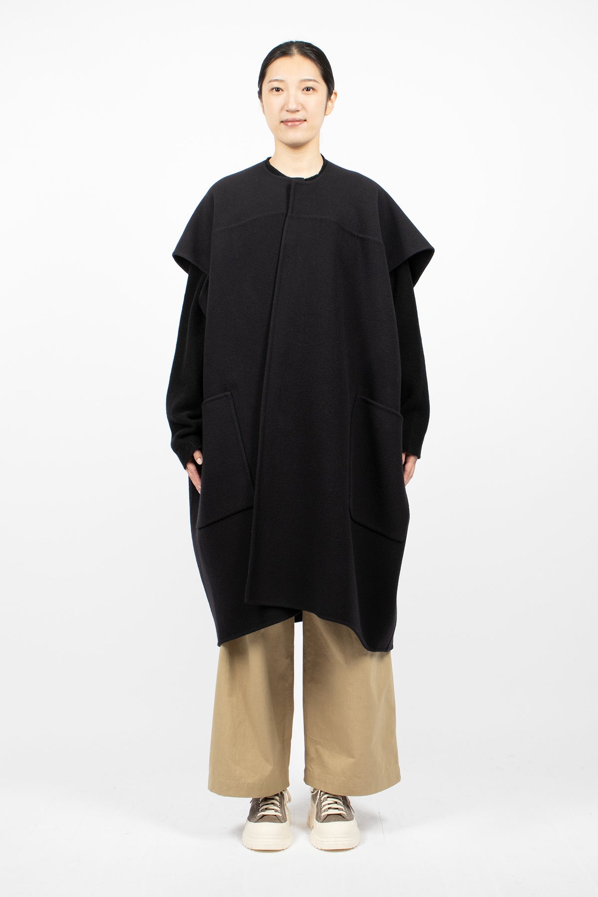 Ciovo Sleeveless Coat Midnight