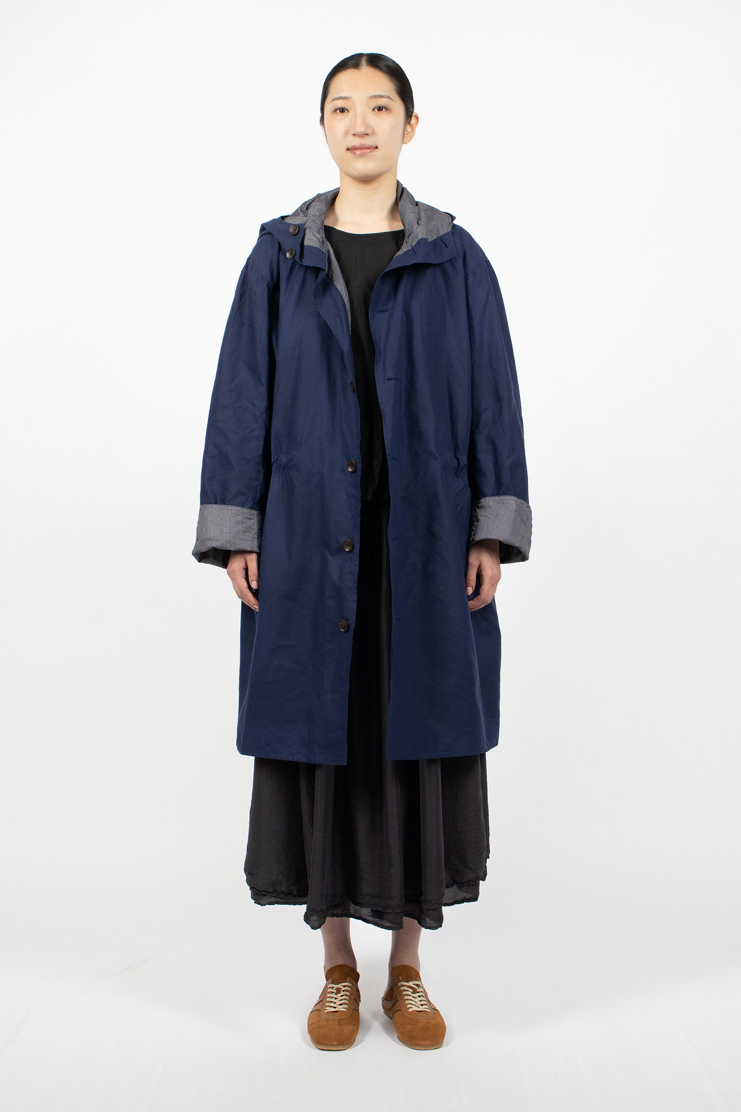 Lined Parka Navy