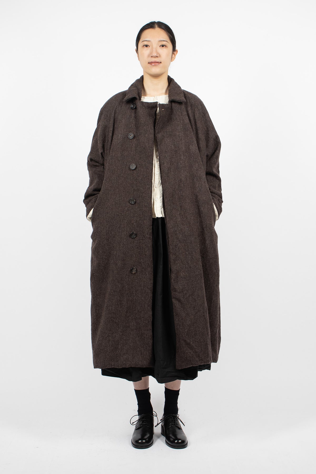 Tundra Tweed Coat Smoked Quartz