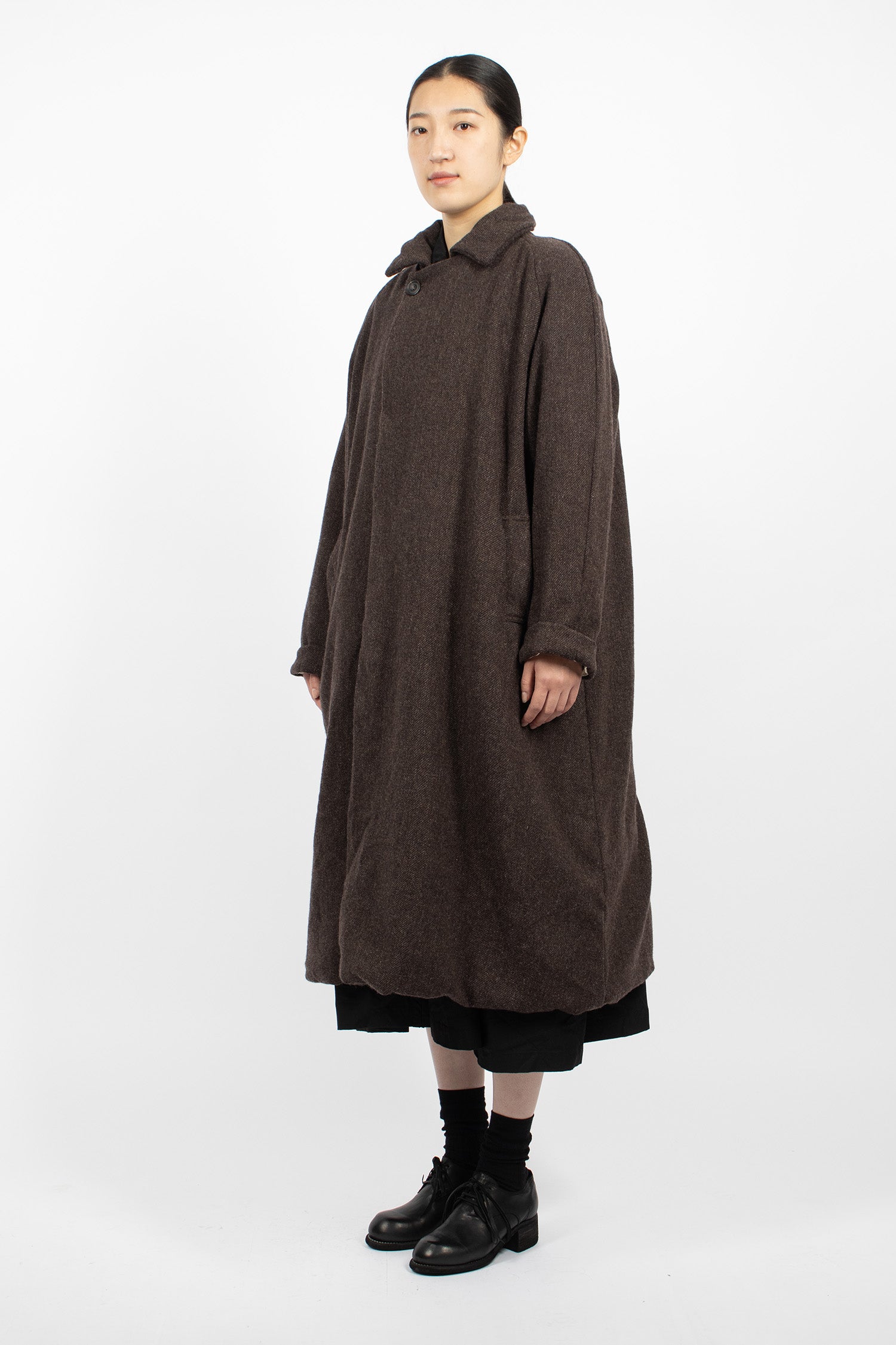 Tundra Tweed Coat Smoked Quartz