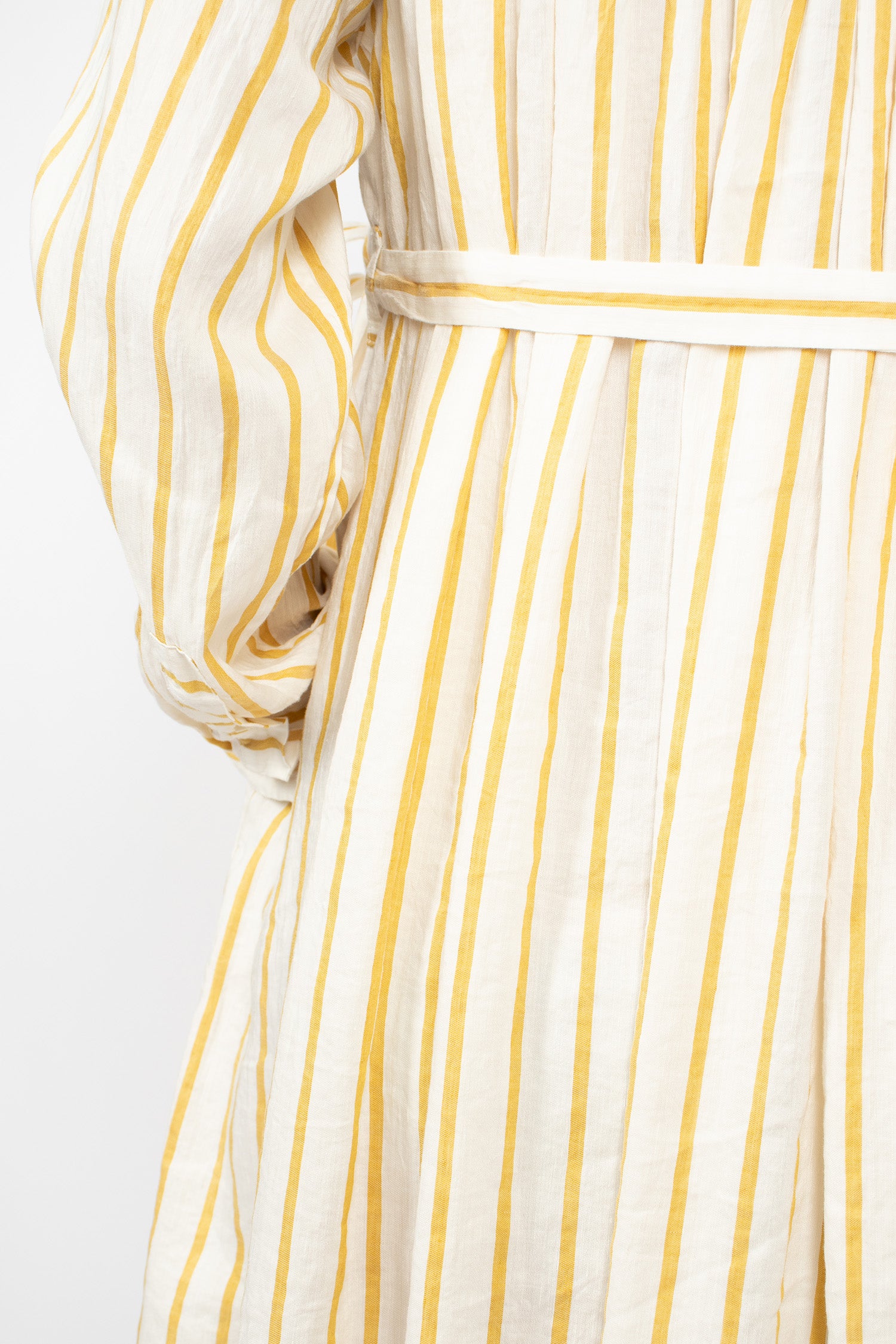 Colette Dress Gold Stripe 1