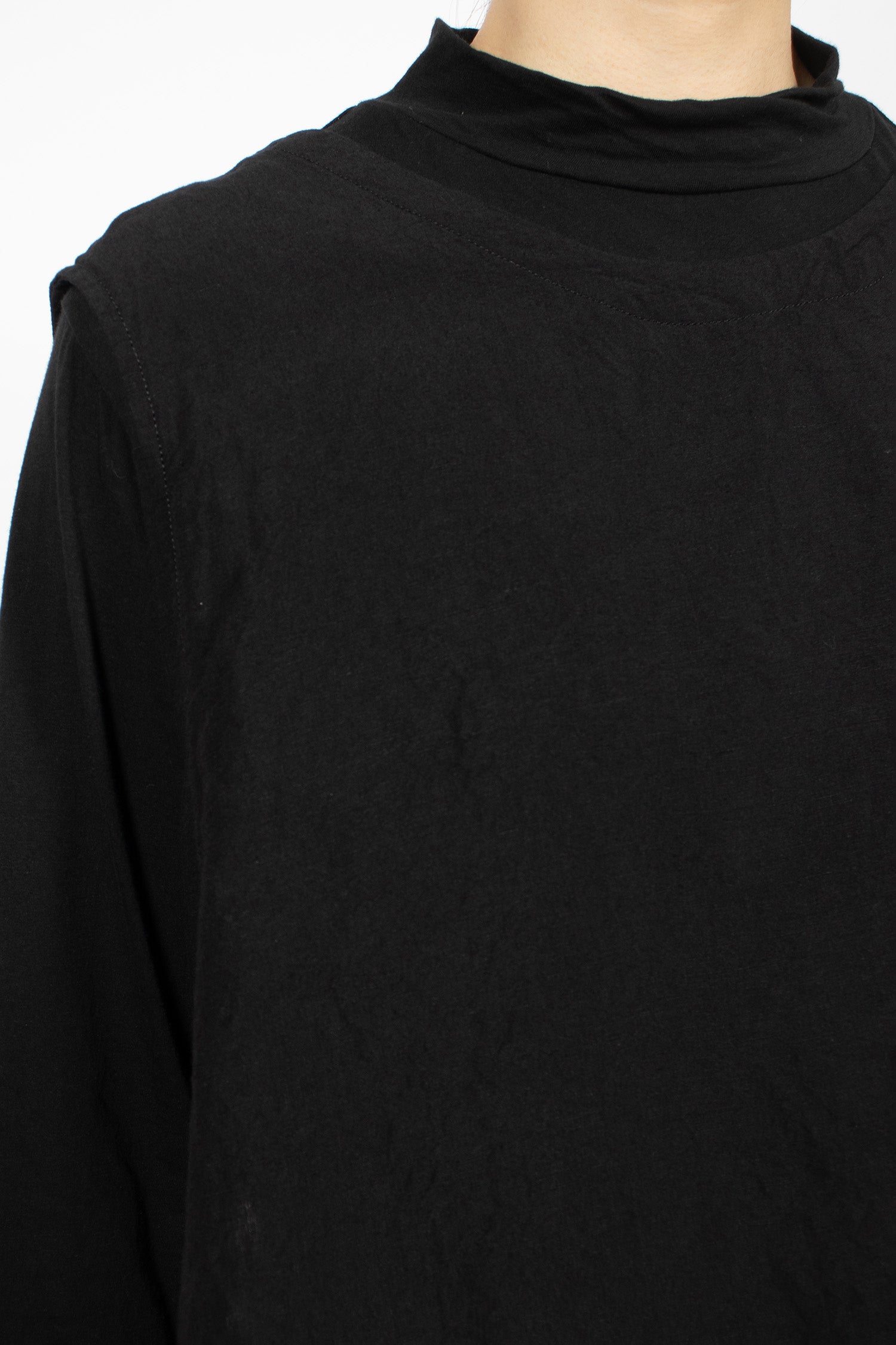 Back Cross Vest Black