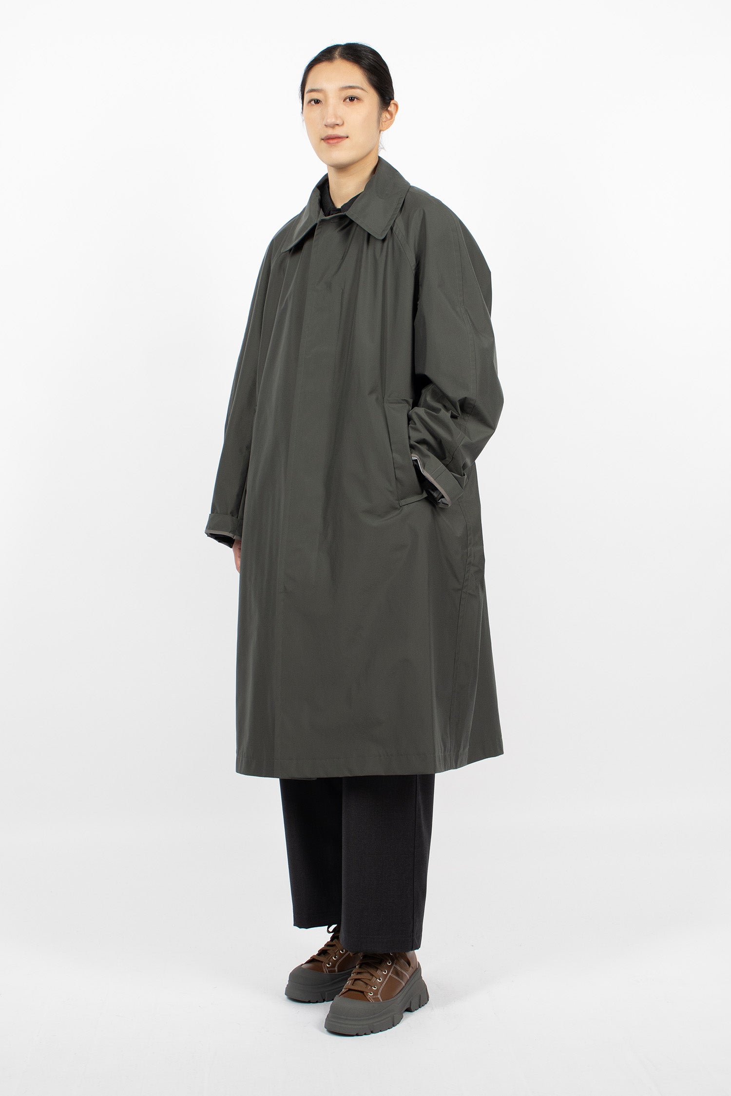 Curtis Trench Coat Xanadu