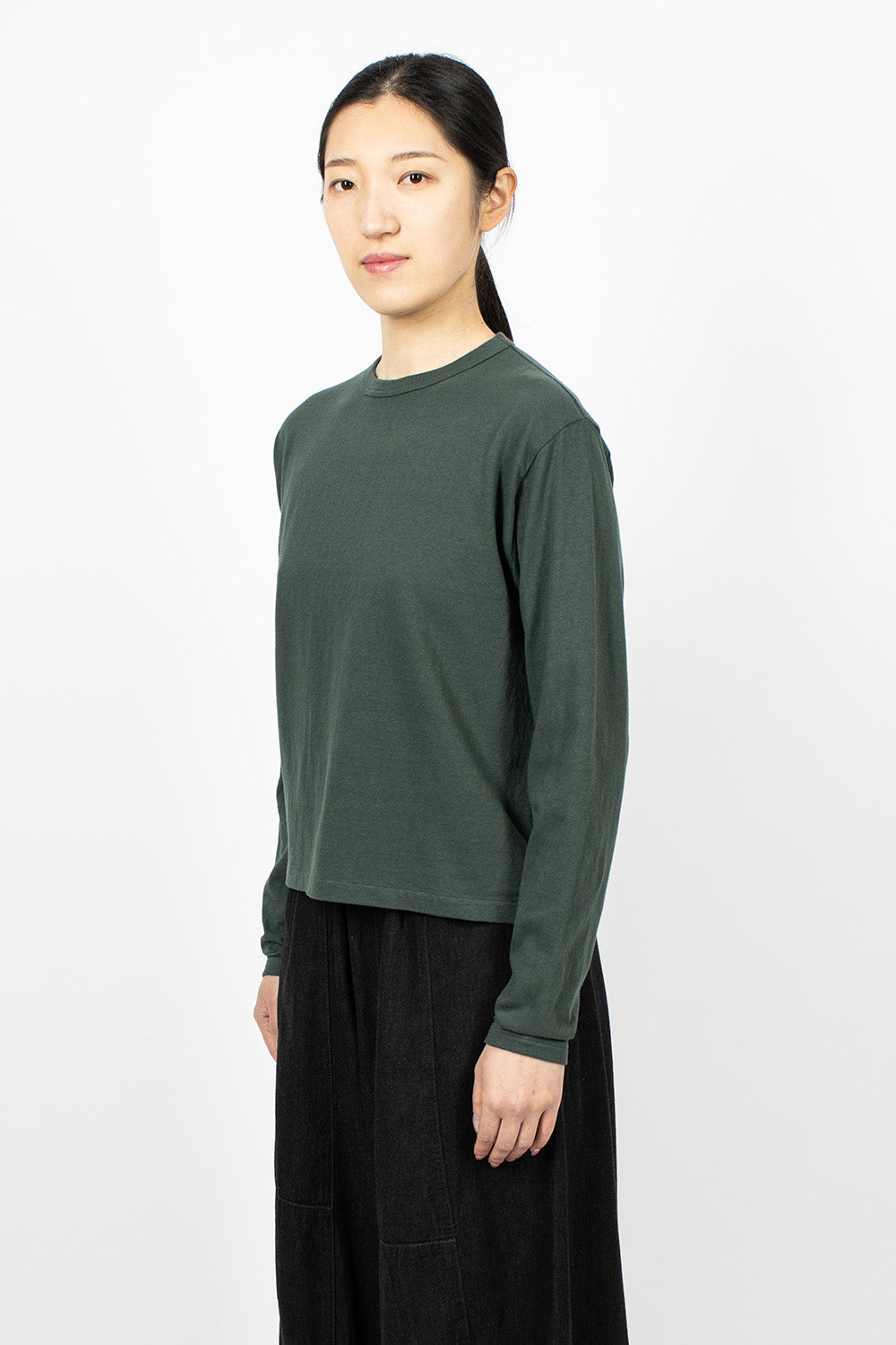 Hi'Aka LS T-Shirt Darkest Spruce