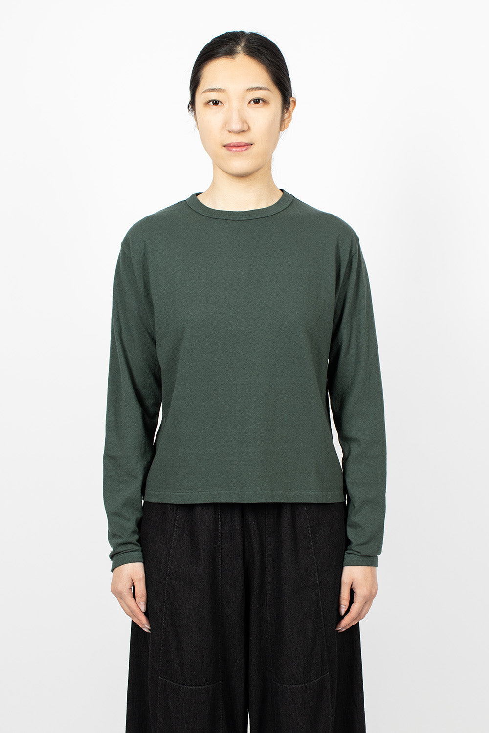 Hi'Aka LS T-Shirt Darkest Spruce