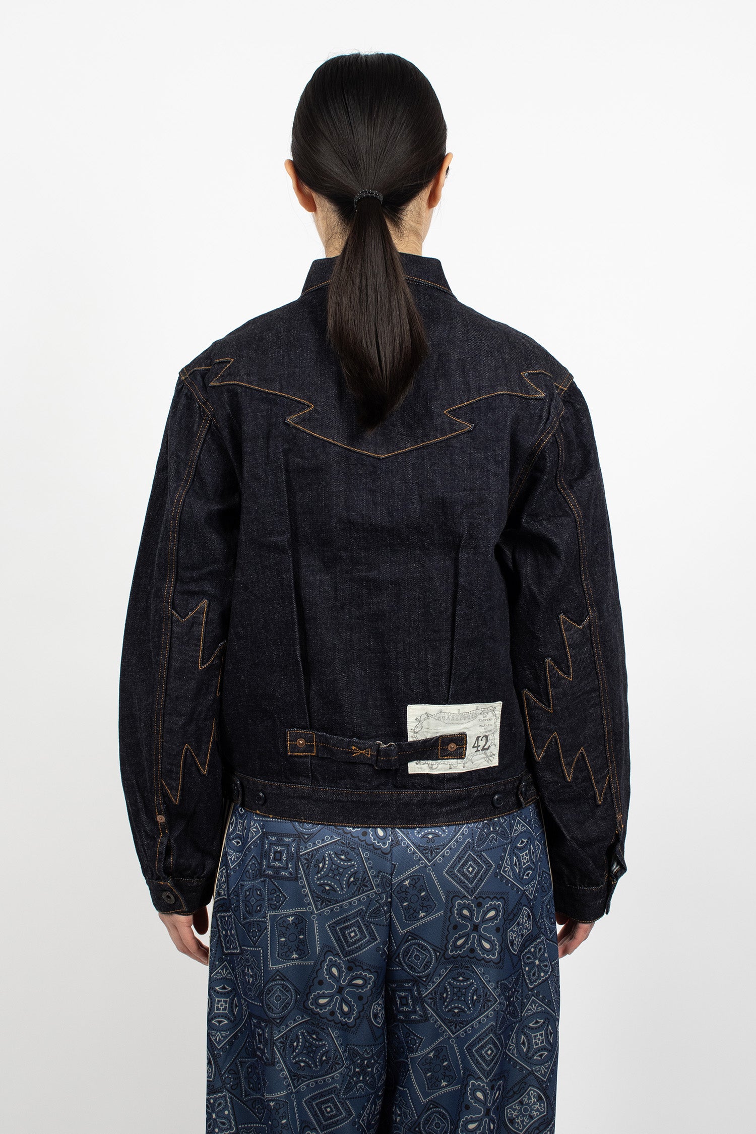 12oz Denim STD Thunderbird Jacket Indigo