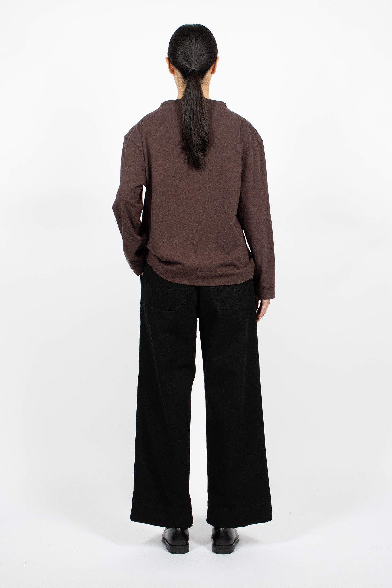 Sports Denim Jogger Black