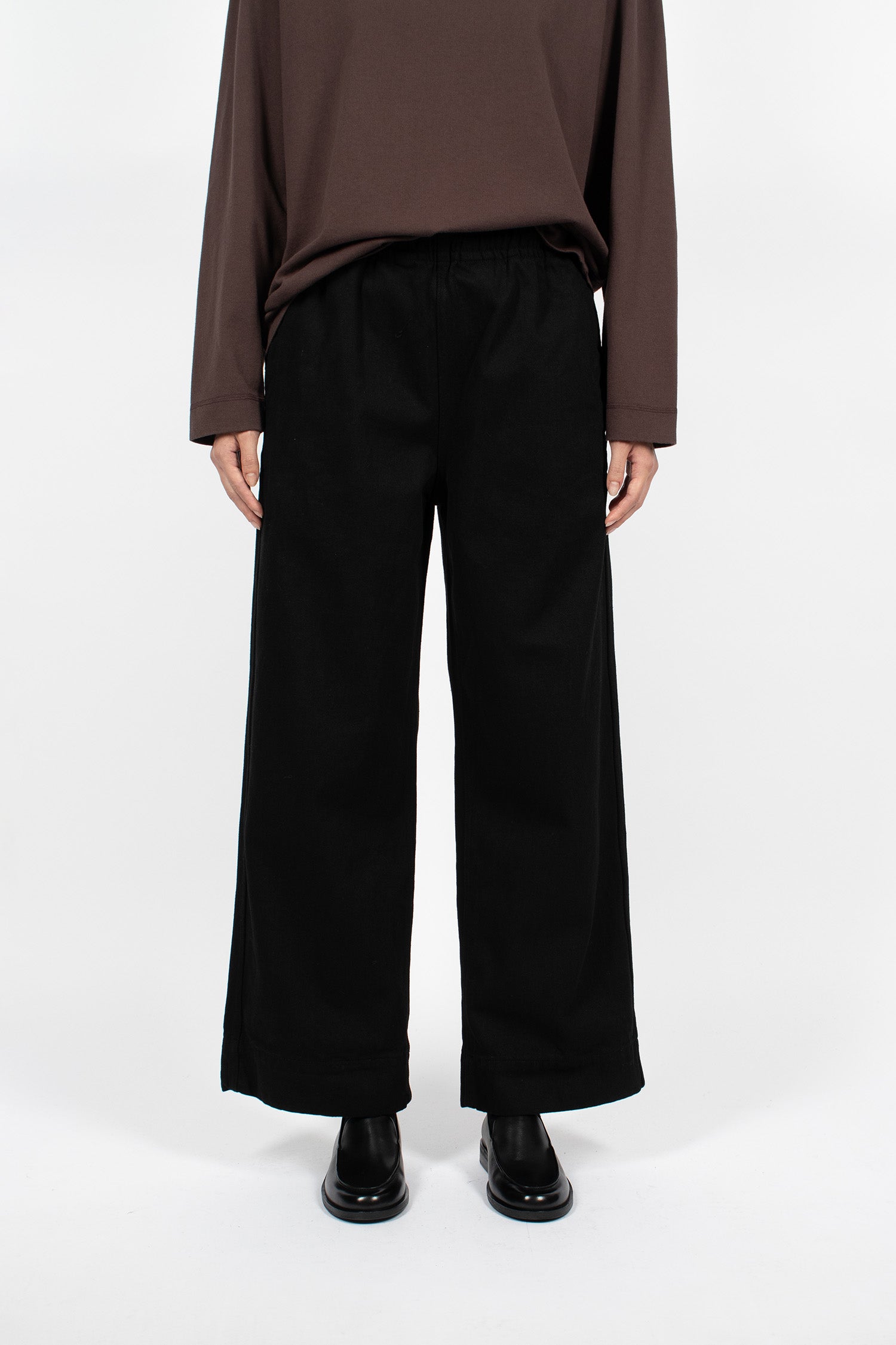 Sports Denim Jogger Black