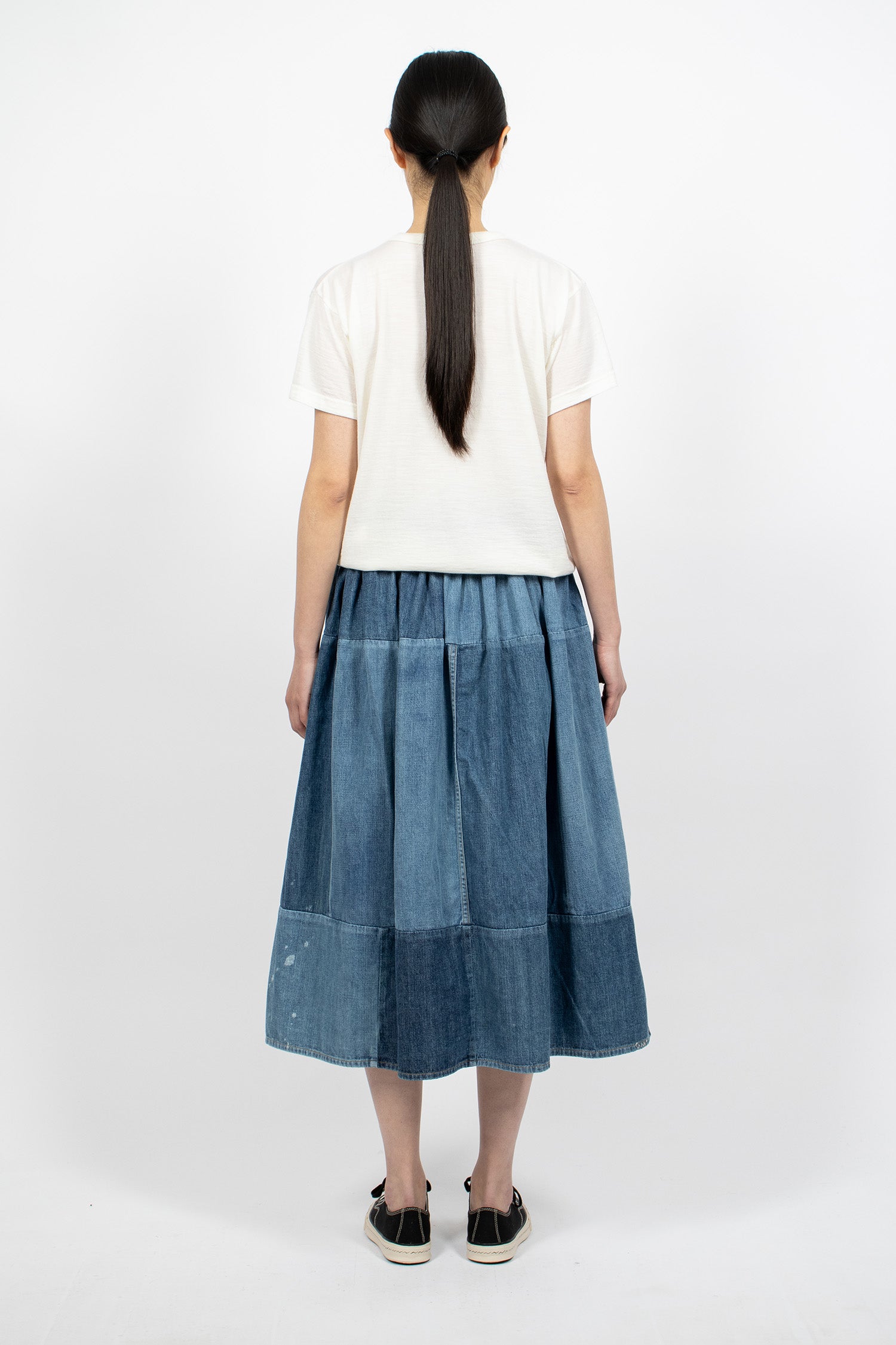 SS Elevation Skirt Denim Indigo