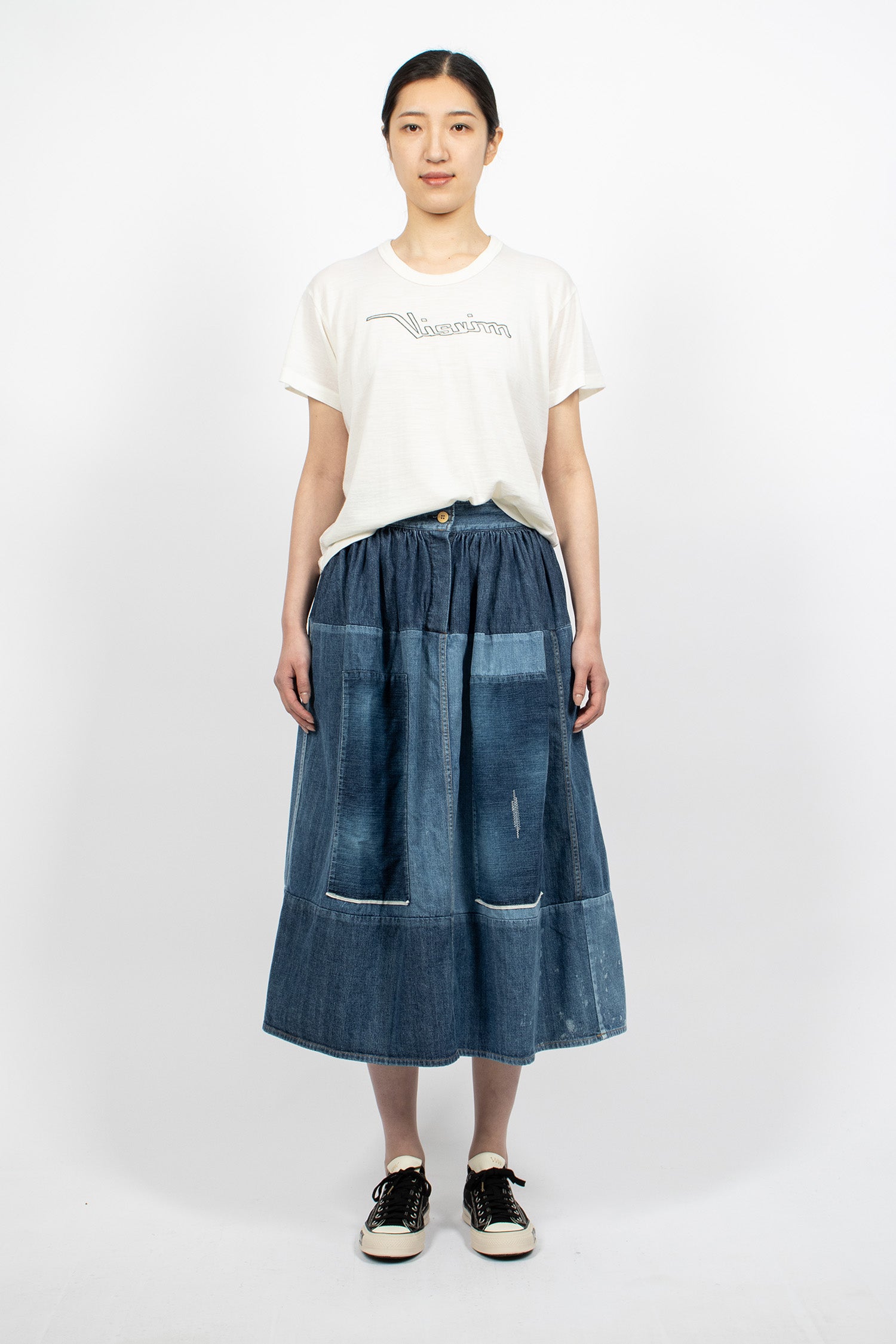 SS Elevation Skirt Denim Indigo