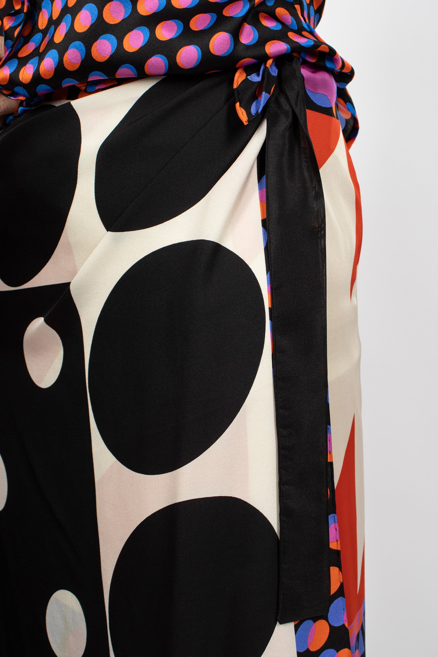Long Wrap Scarf-Skirt Dessin A