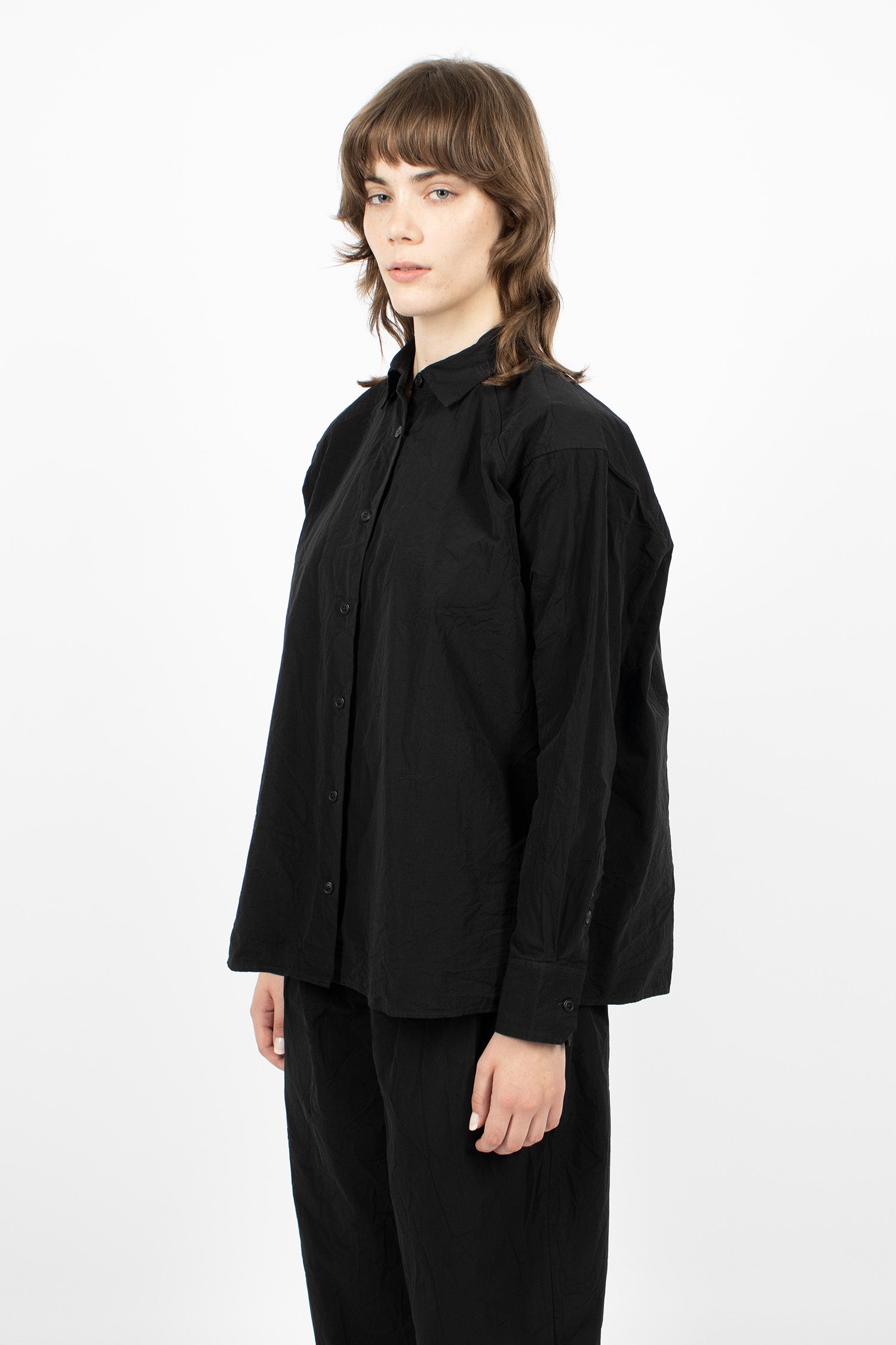 Drays Shirt Pitch Black