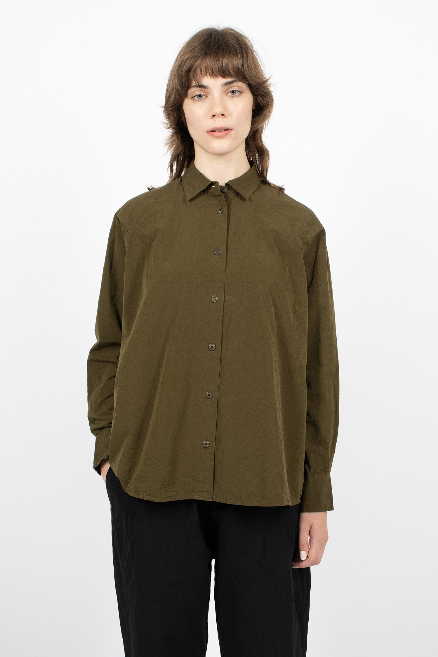 Drays Shirt Green Lake