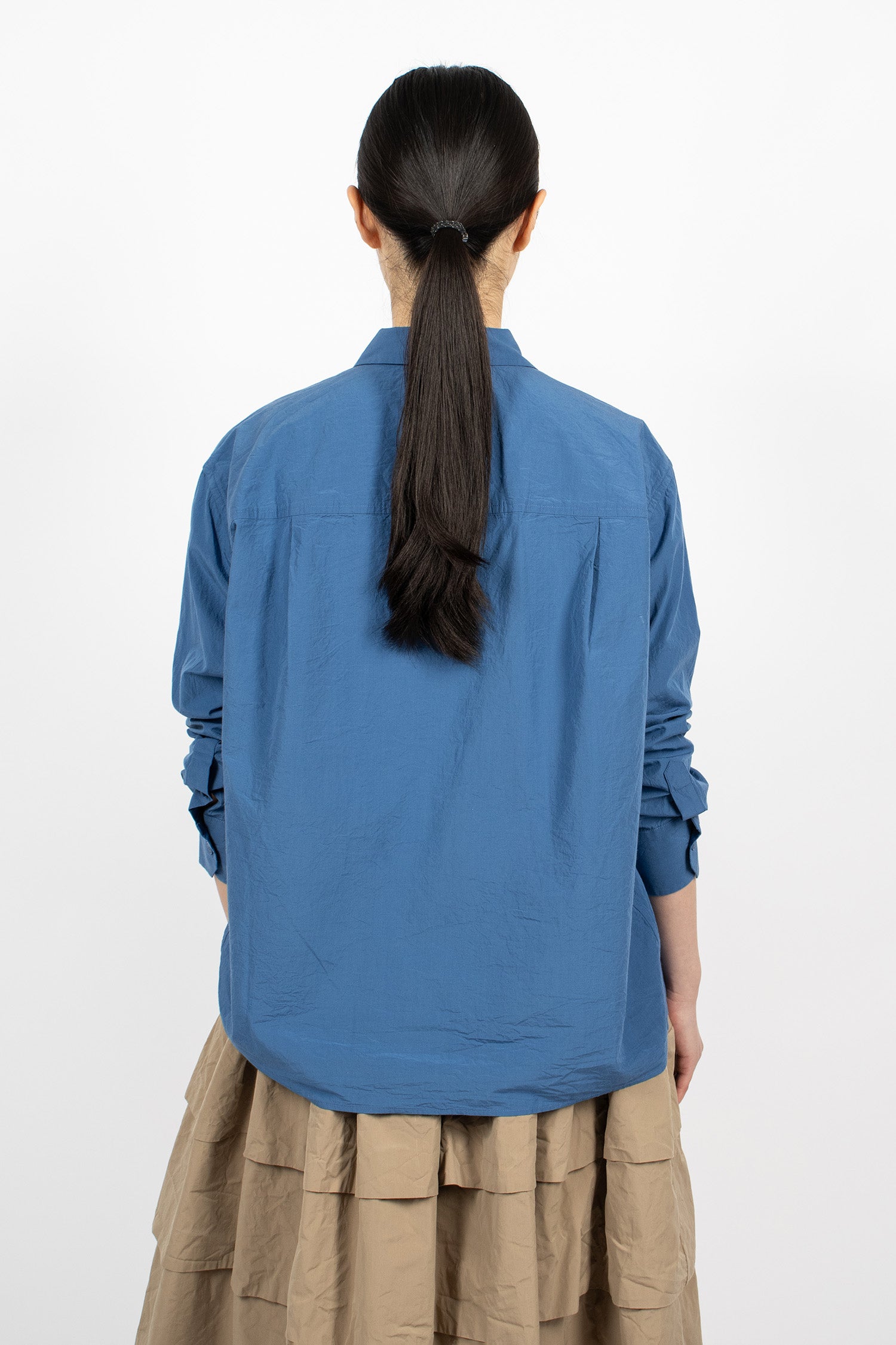 Drays Travail Shirt Mid Blue