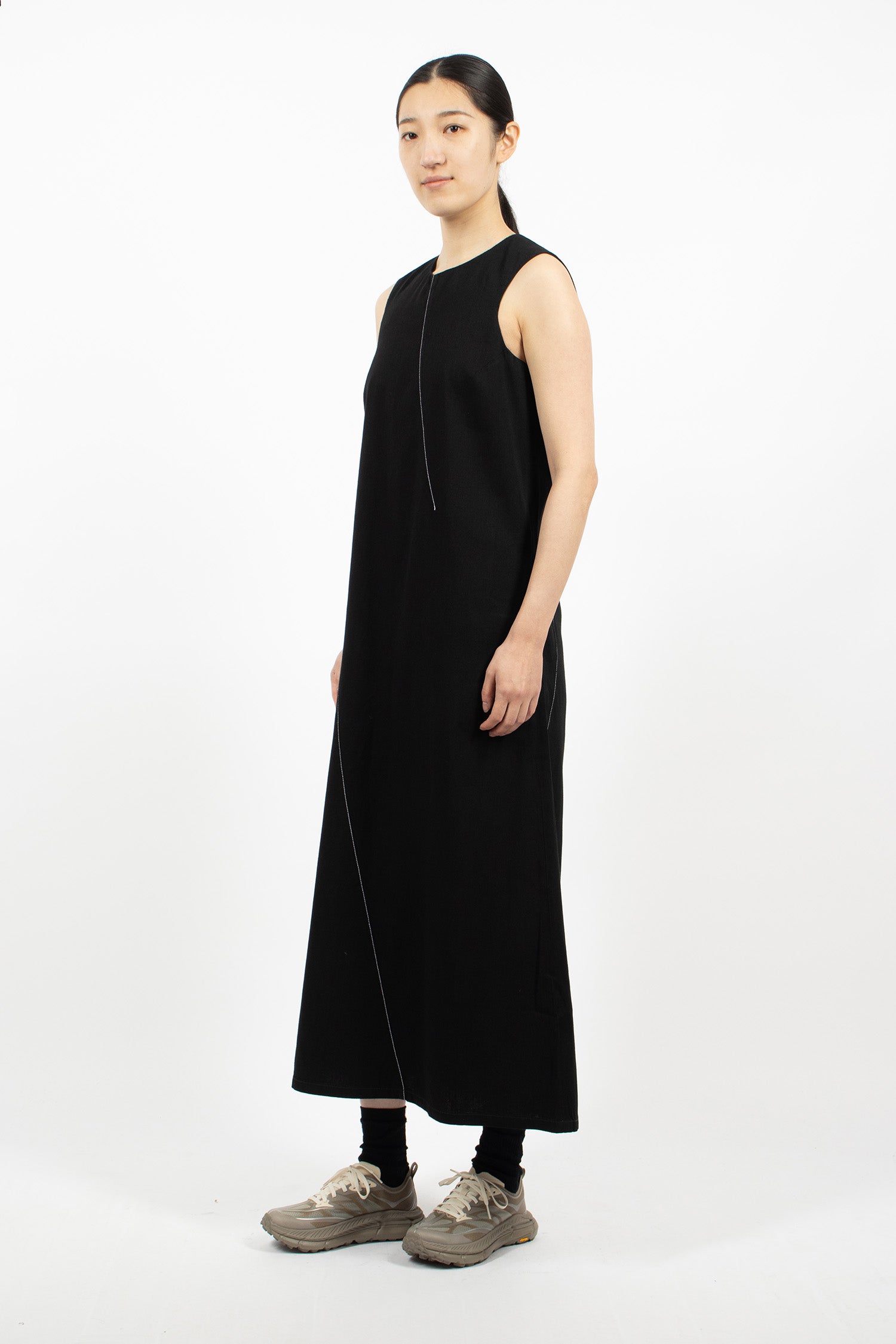 Diagonal Denim Dress Jet