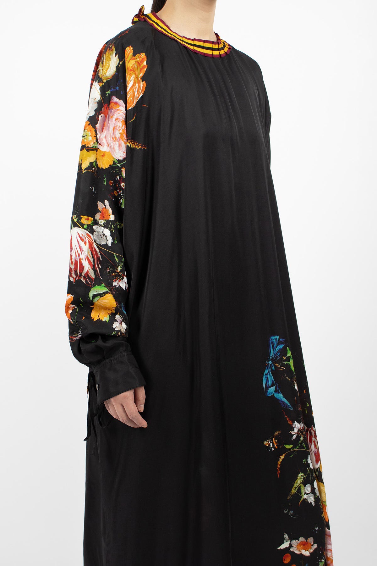 Satin Maxi Dress Dessin A