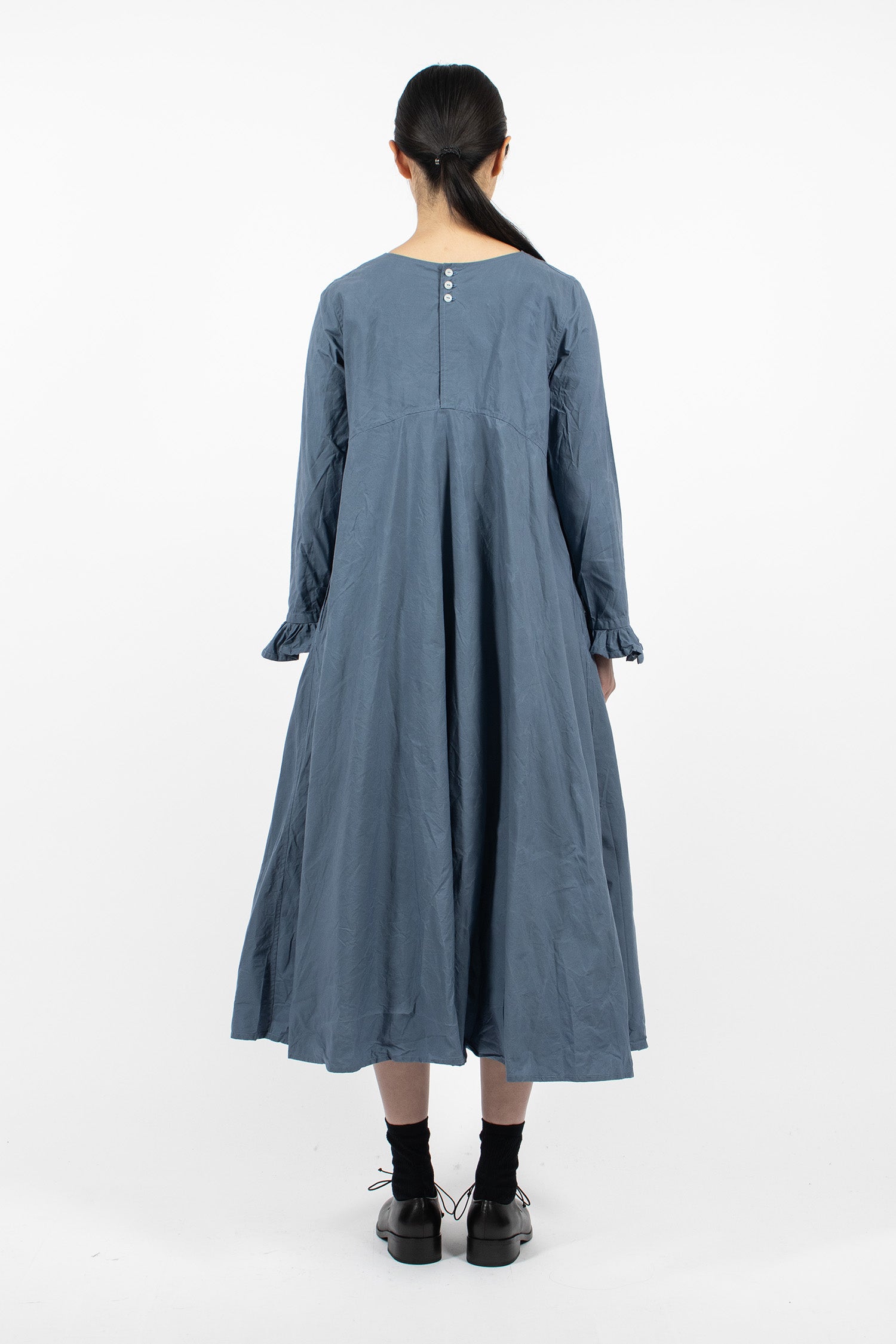Vr Waxed Dress Graphite