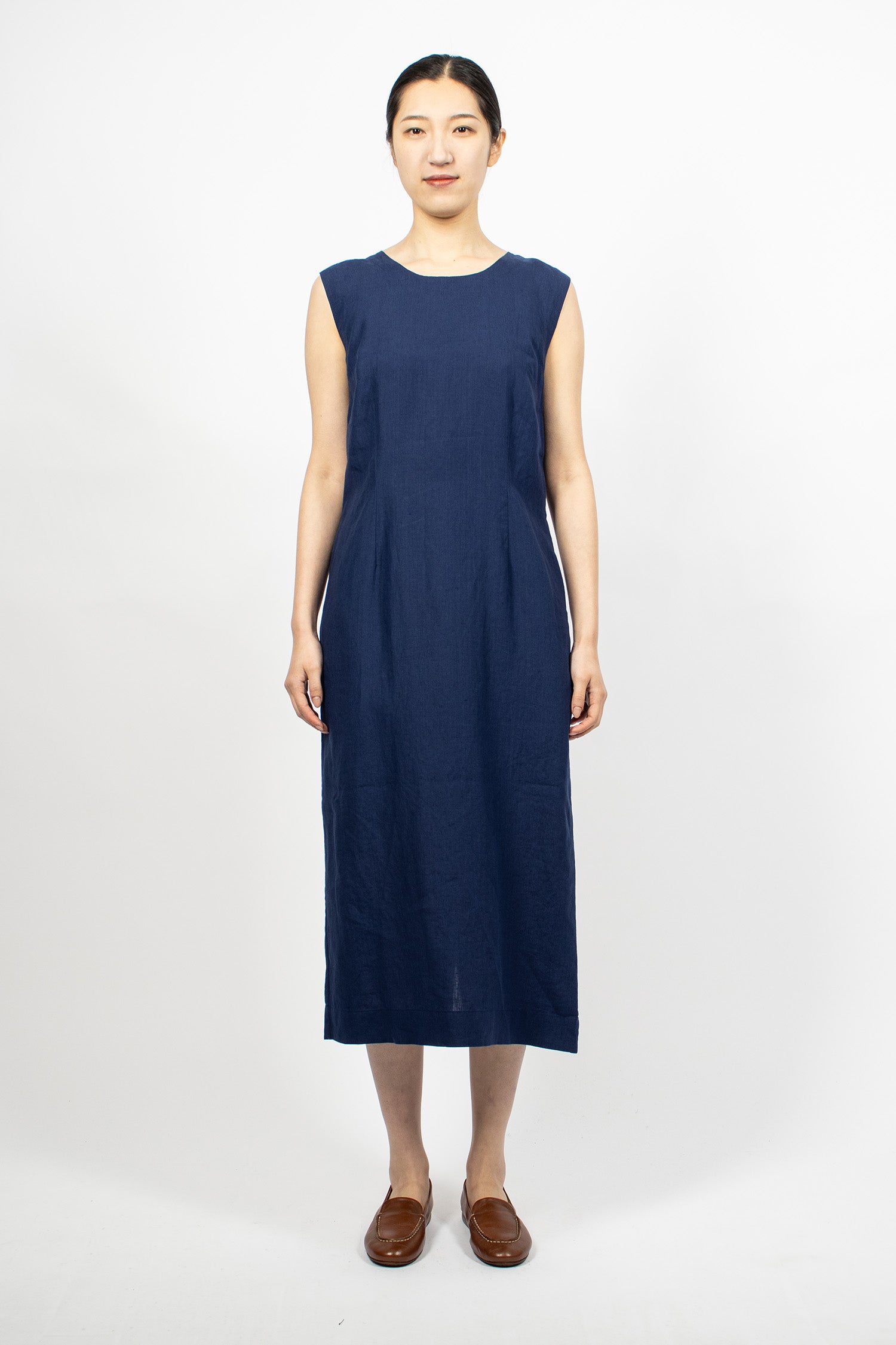 margaret howell linen dress SHORT SLEEVE SHIRT DRESS | SHIRTING LINEN