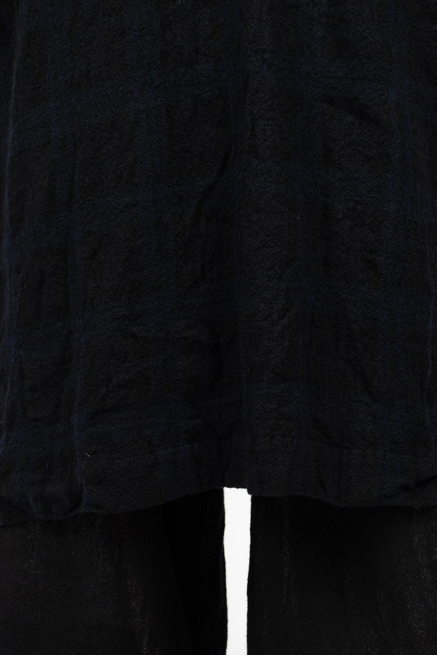 20.07.06 Washed Wool Dress Blue/Black