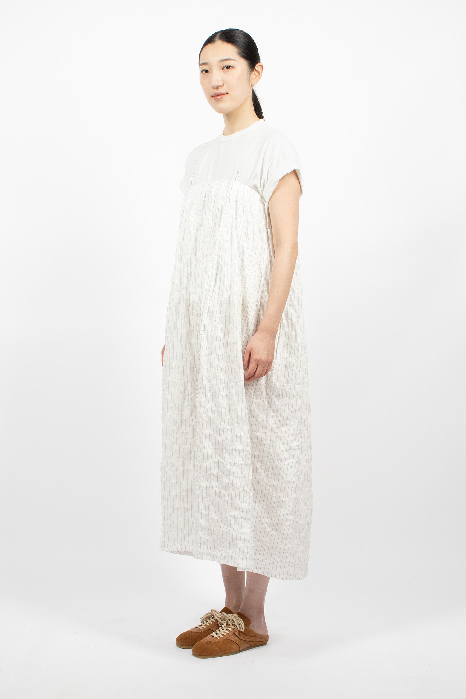 Ito Dress White/Black