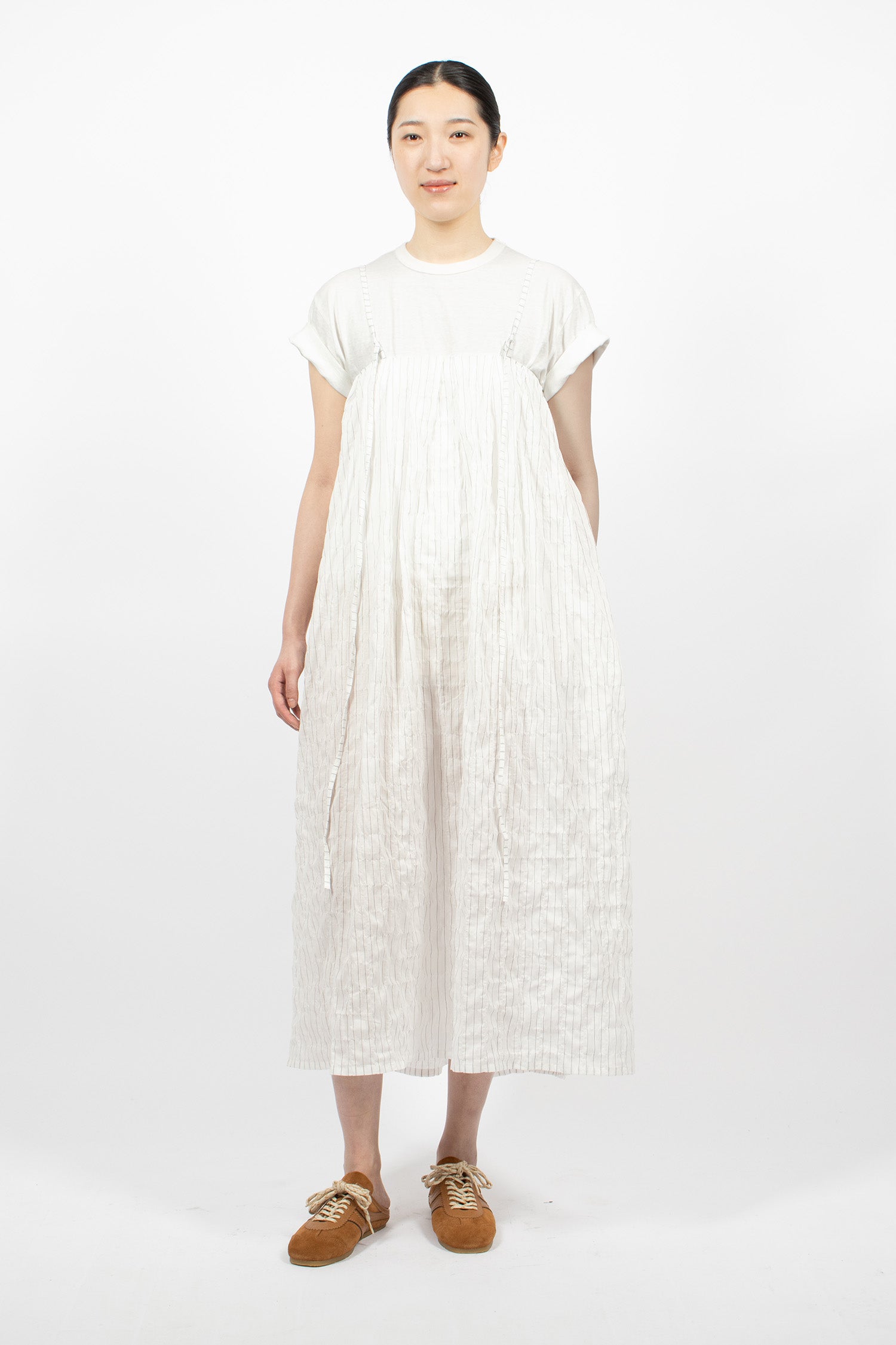 Ito Dress White/Black