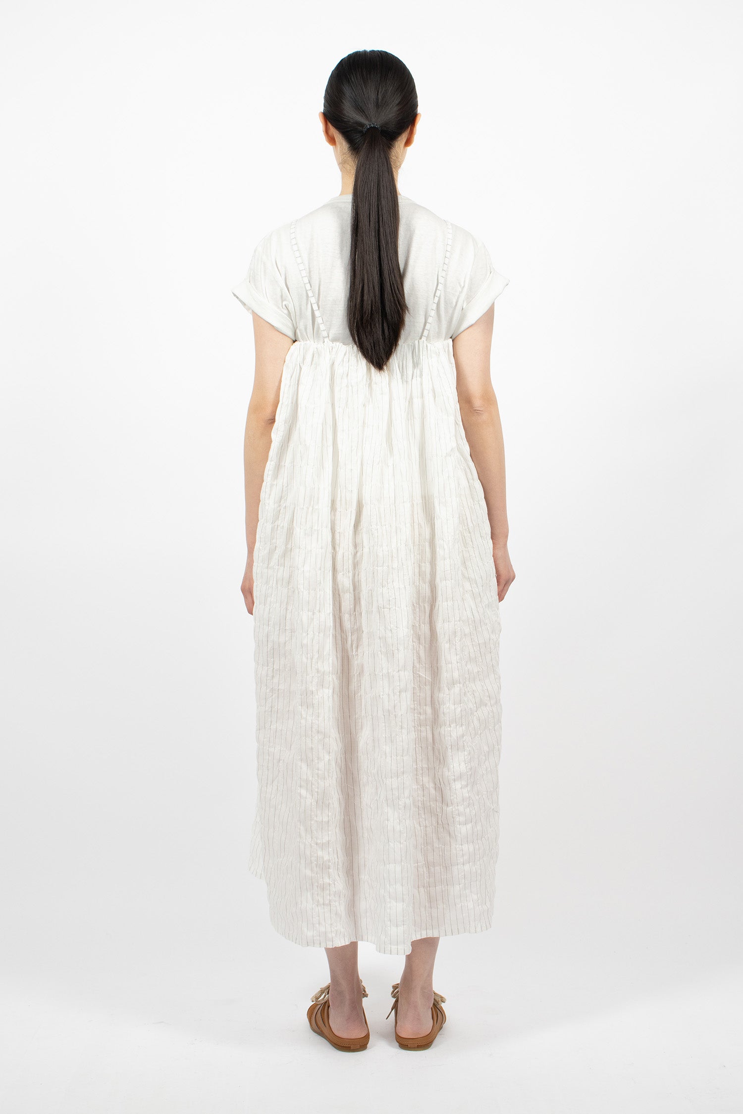 Ito Dress White/Black