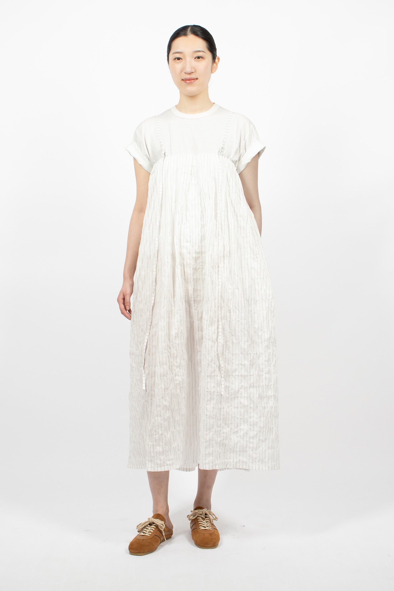 Ito Dress White/Black