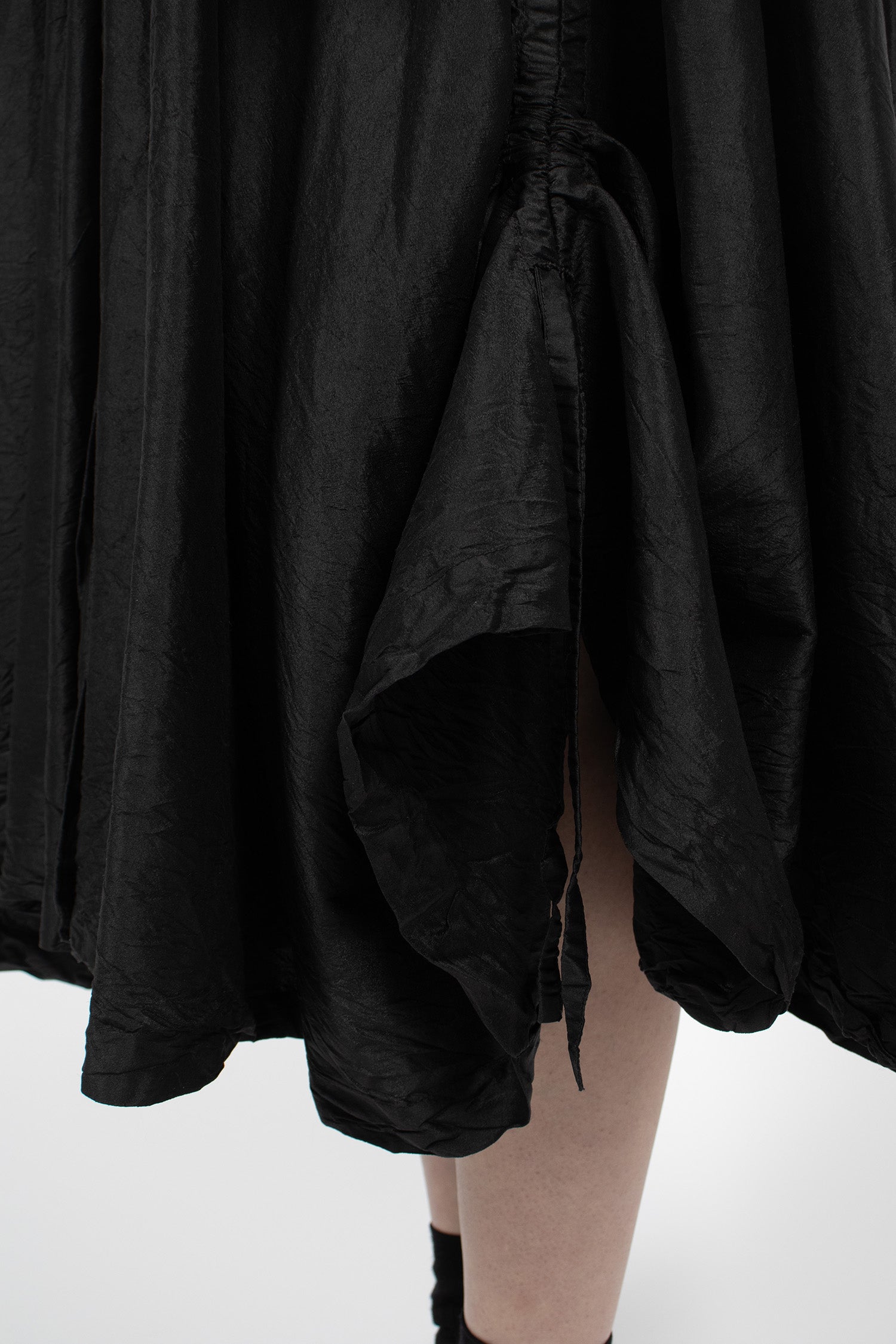 Elena Silk Dress Black