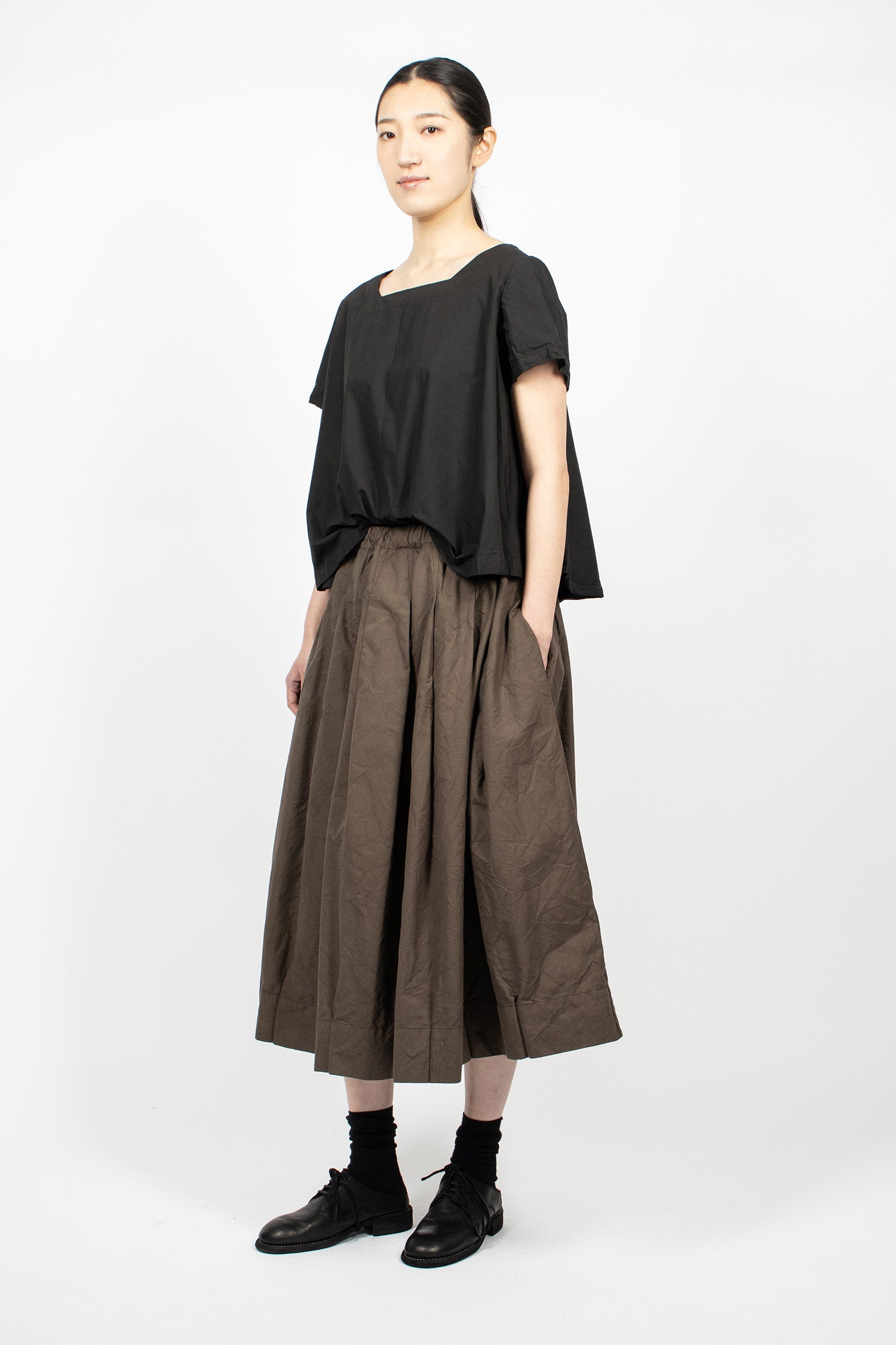 Flower Skirt Basalt