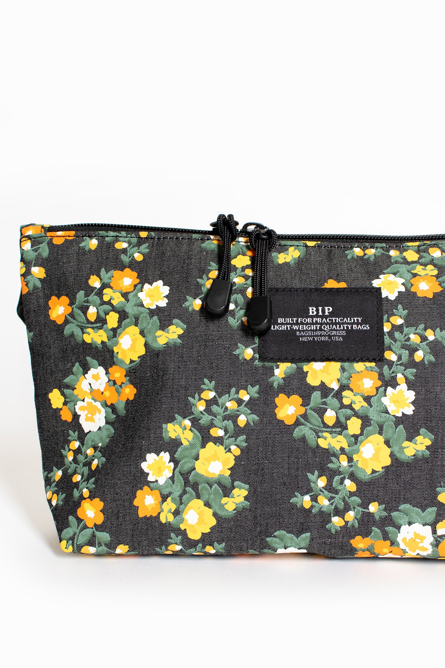 Fannypack Crossbody Bag Floral Denim