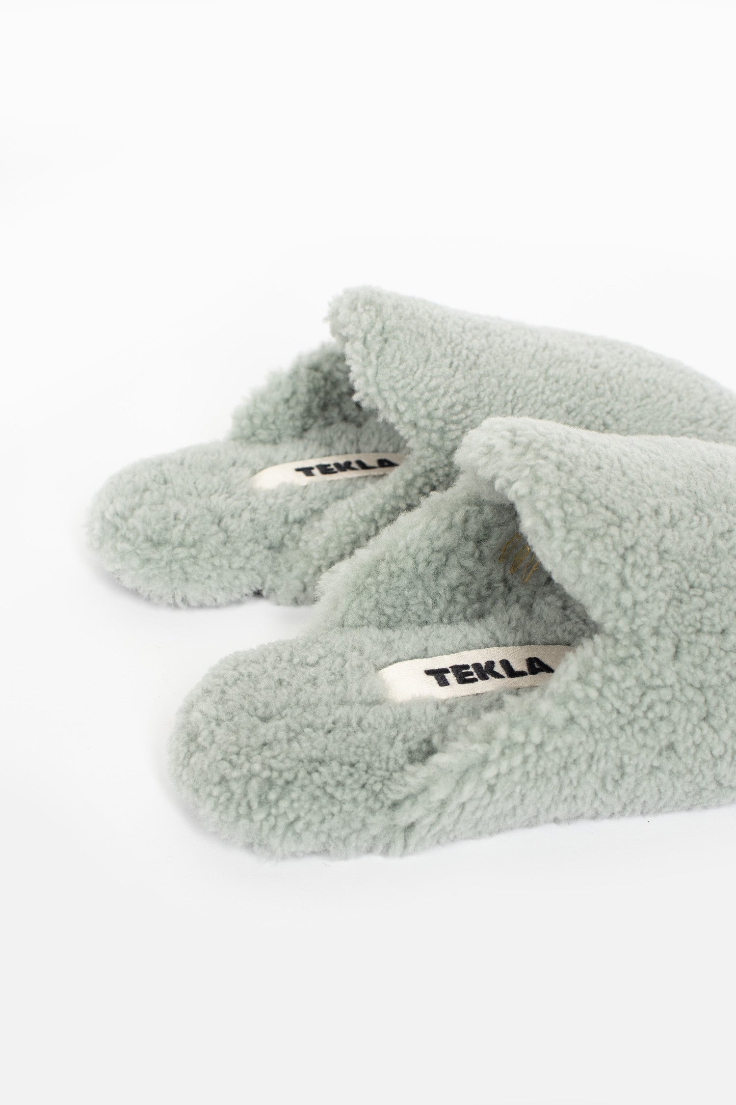Shearling Slippers Teal