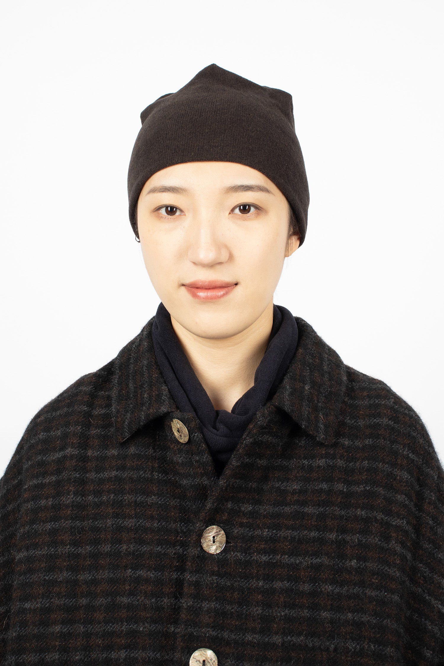 95_41 Knitted Hat JP Chocolate