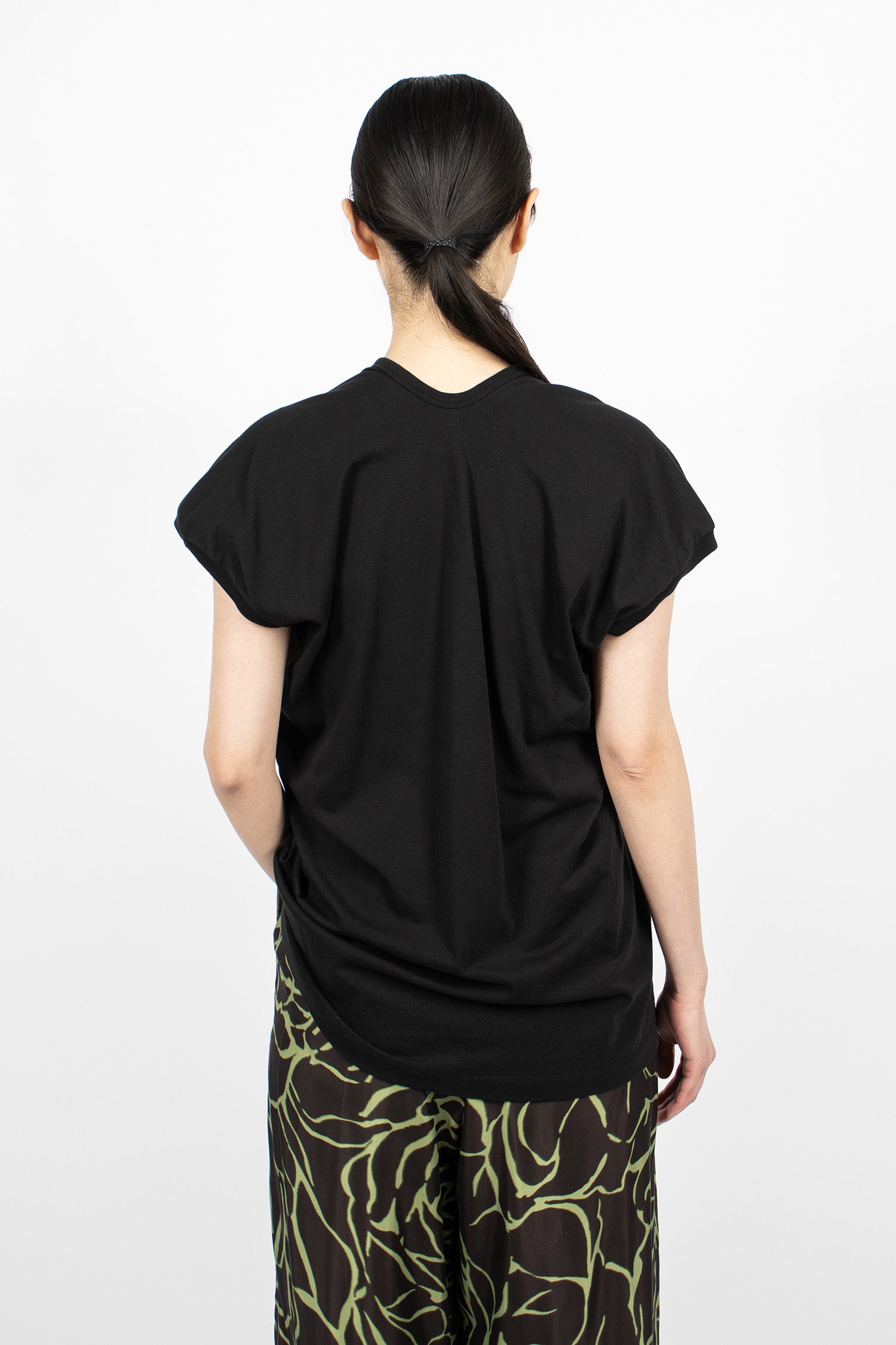 V-Neck Tee Black