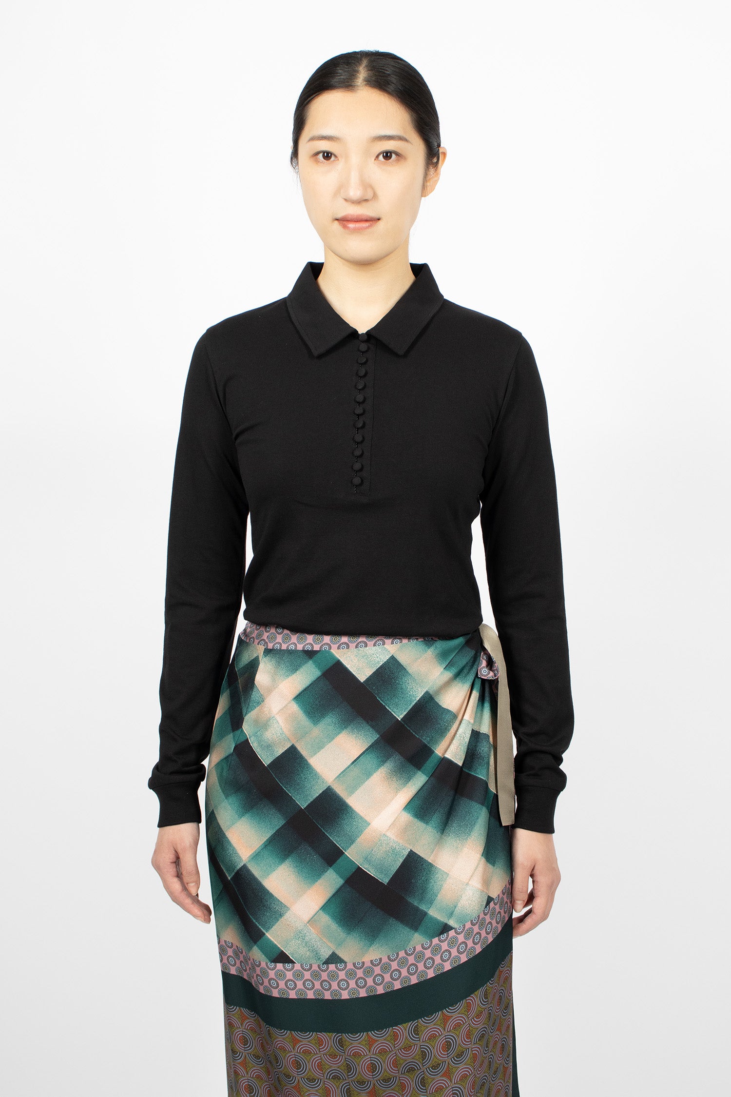 Jersey Polo Shirt Black