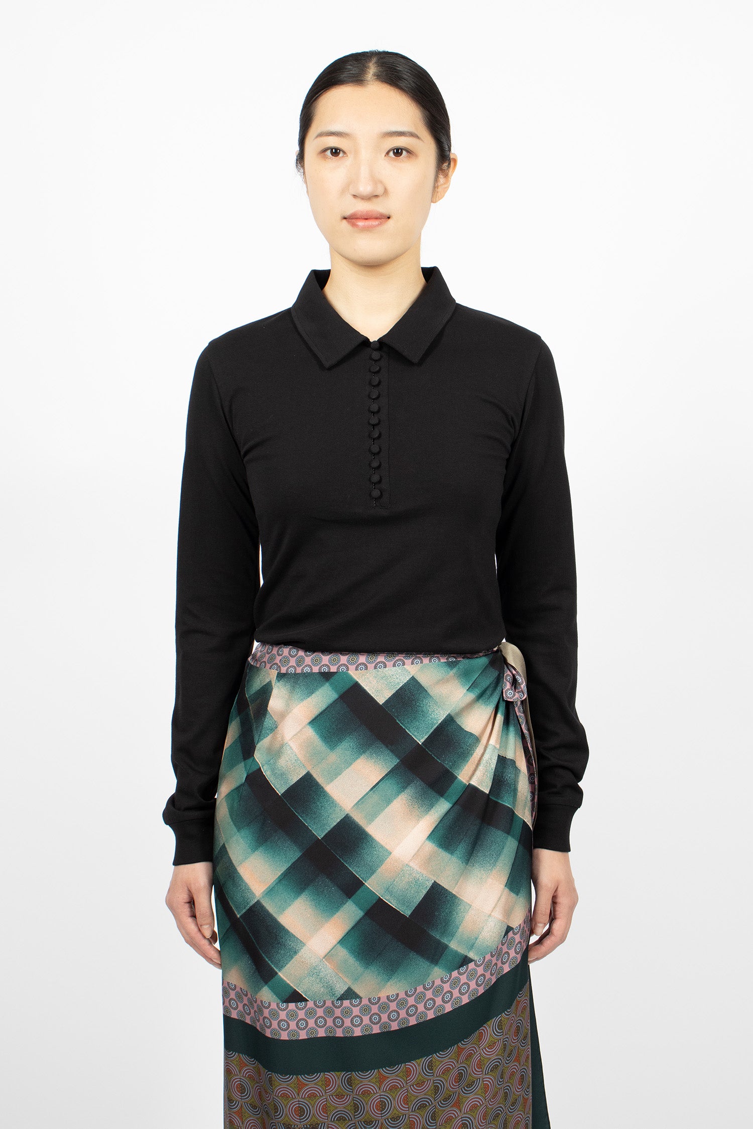 Jersey Polo Shirt Black