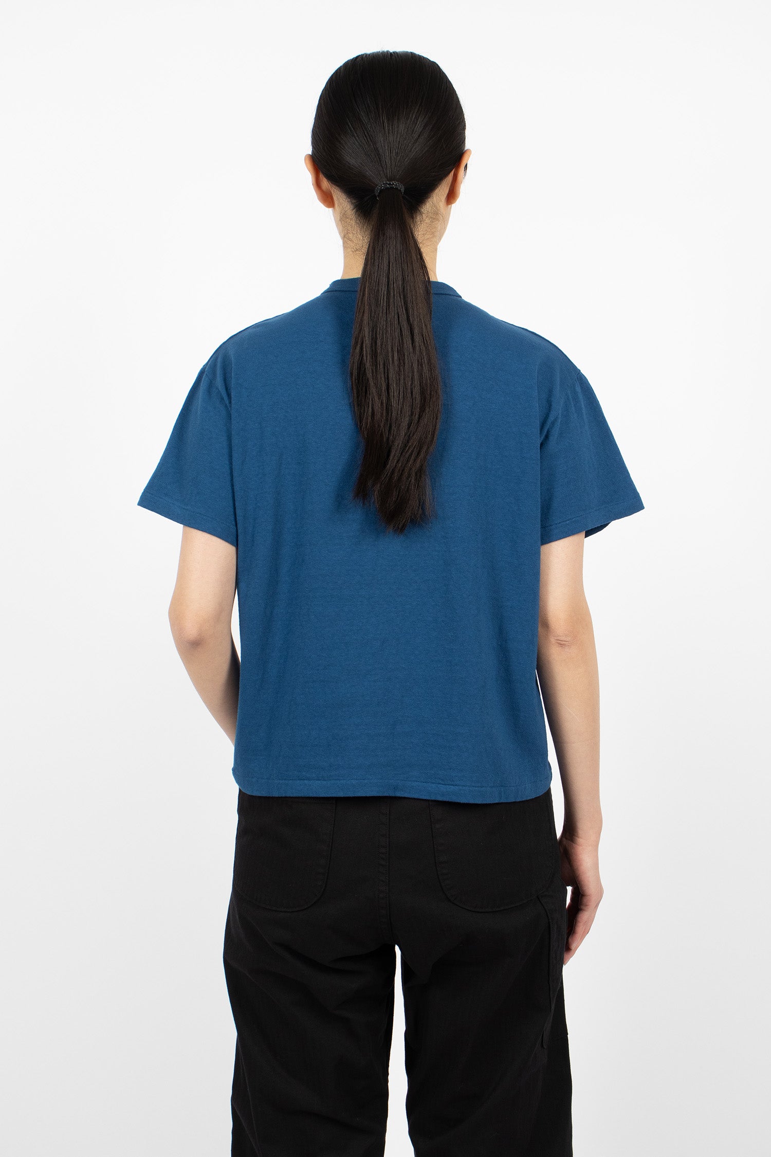 Hi'Aka SS T-Shirt Blue Opal