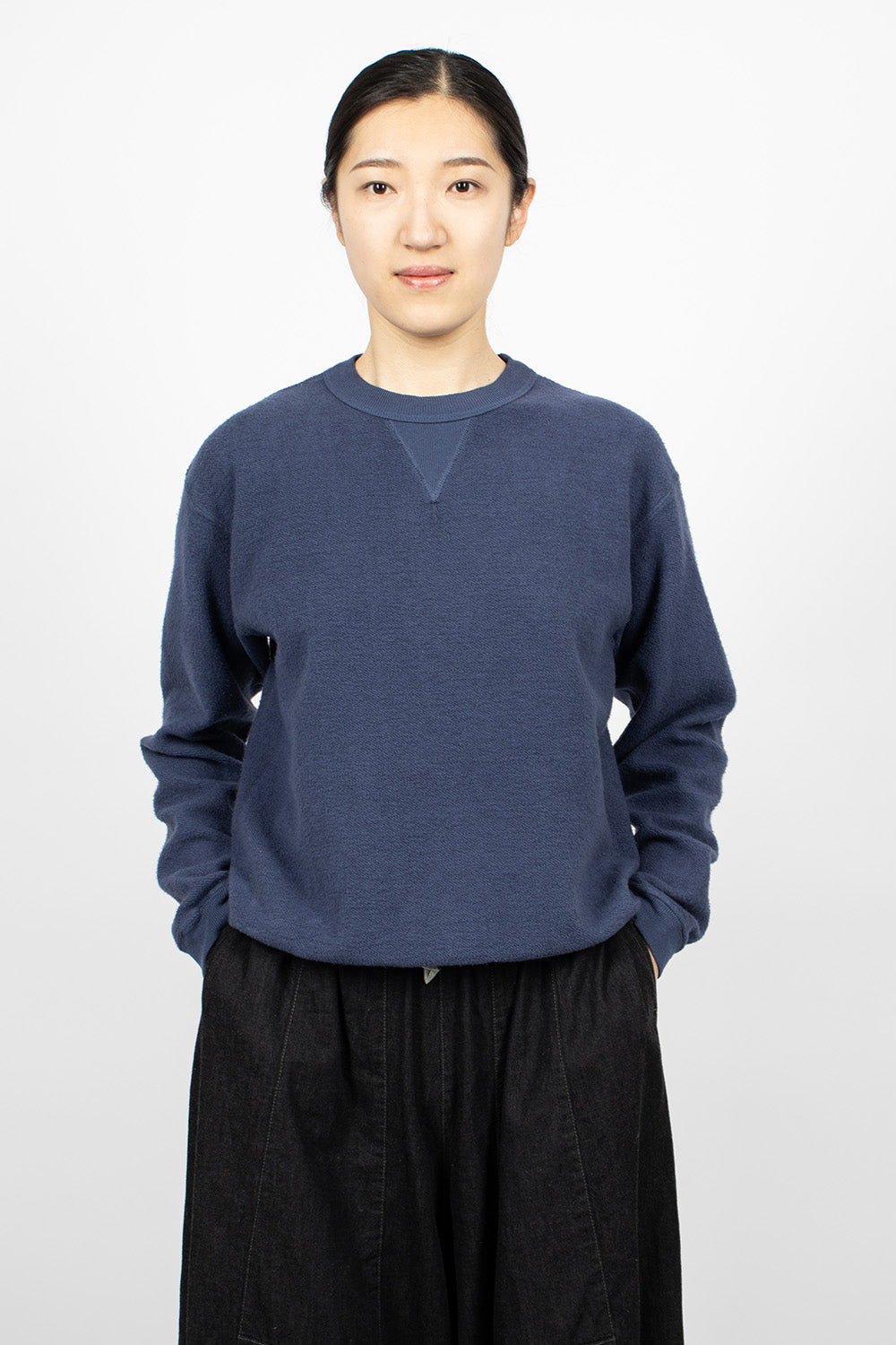 Hina Crew Neck Sweatshirt Insignia Blue