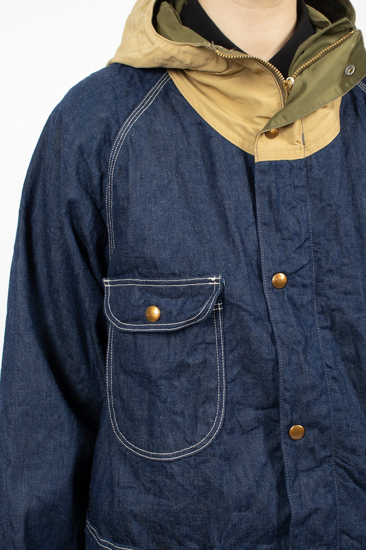 60/40 Cloth Hooded Coverall One Wash