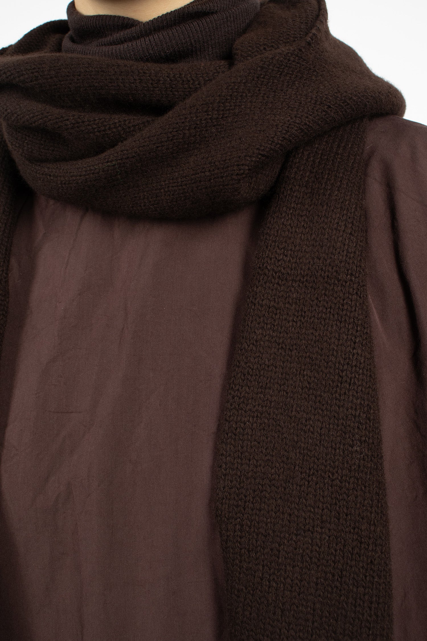 Hooded Scarf Ebony