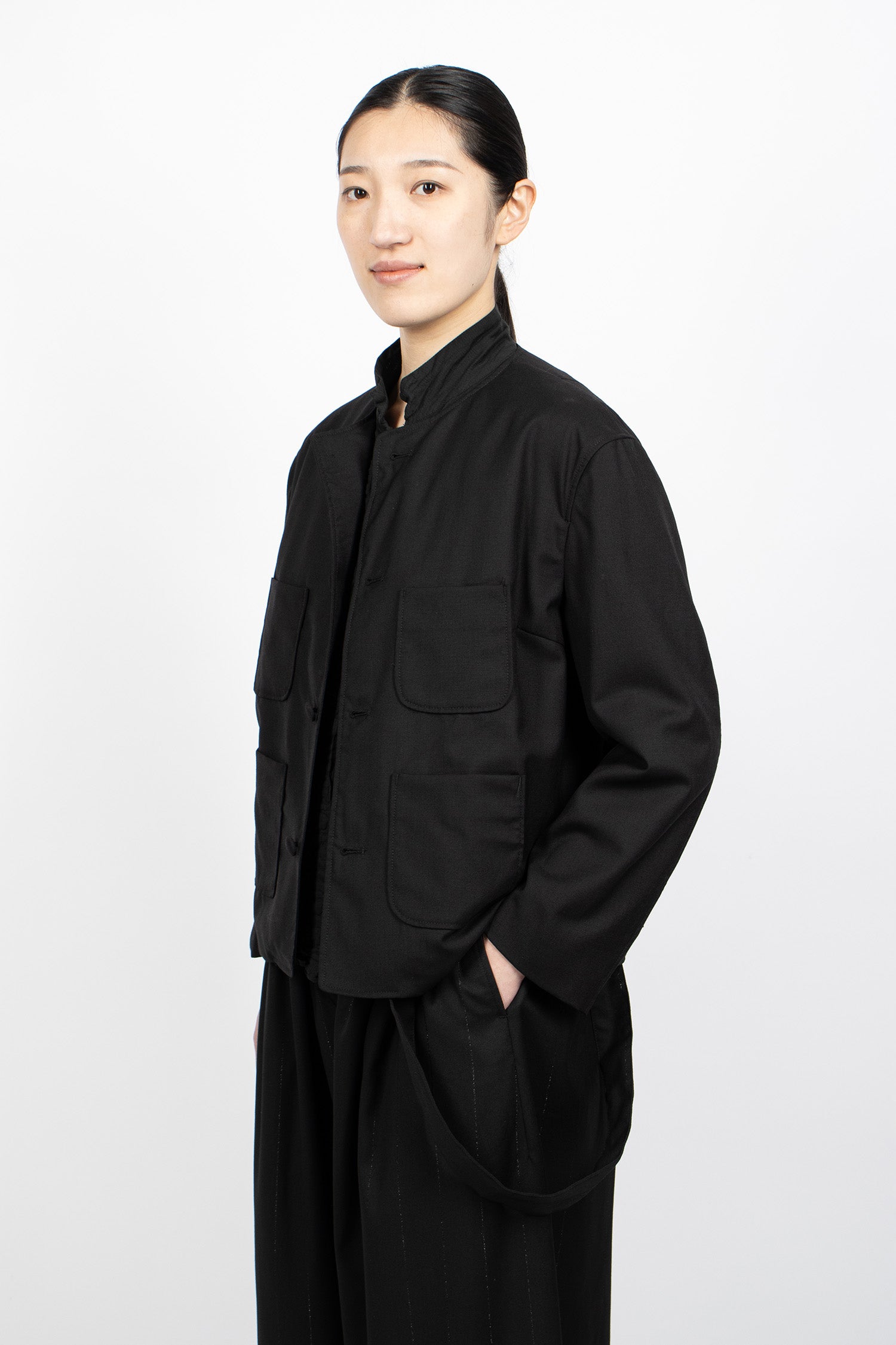 CN Wool Jacket Black