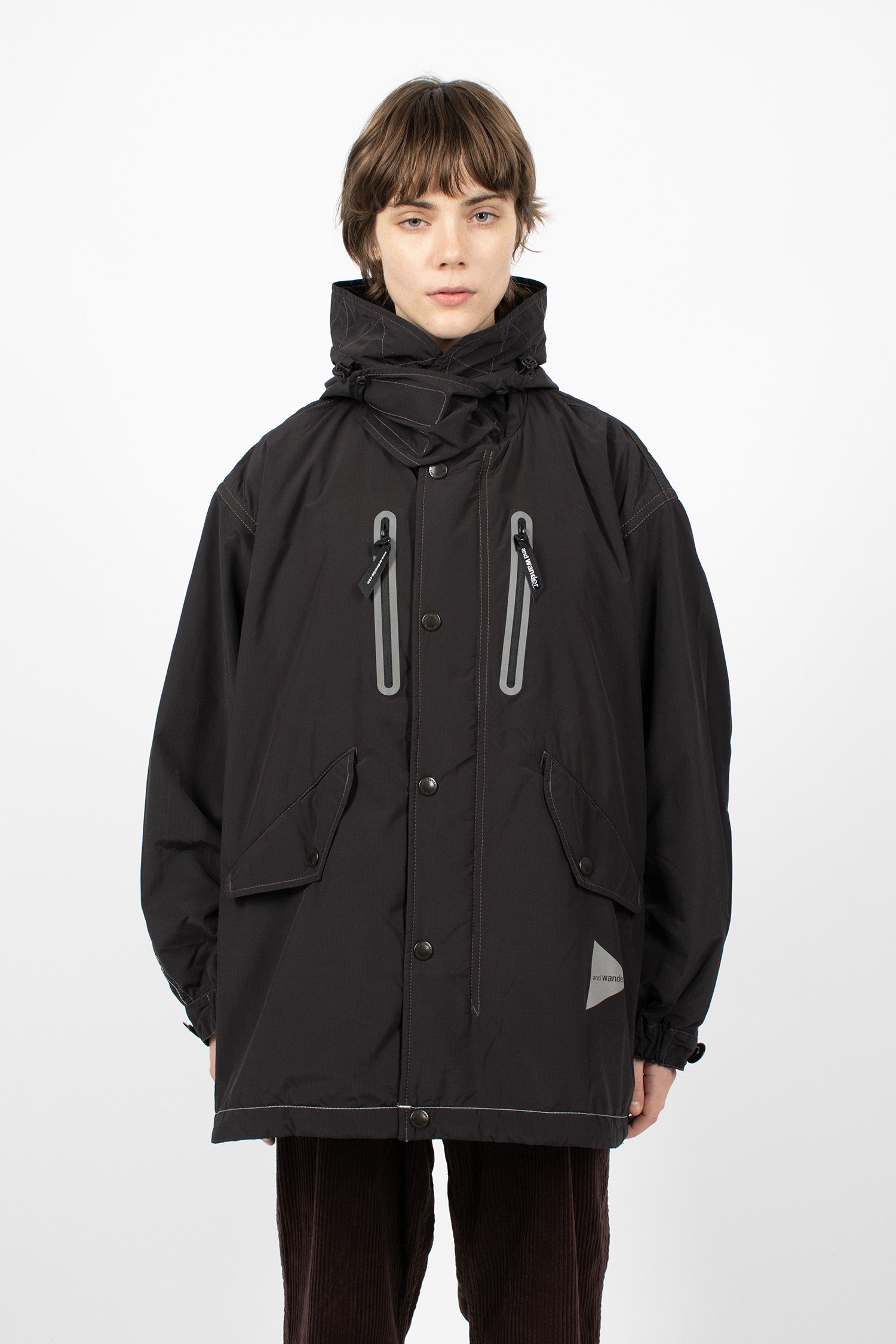 Fishtail Octa Coat Black