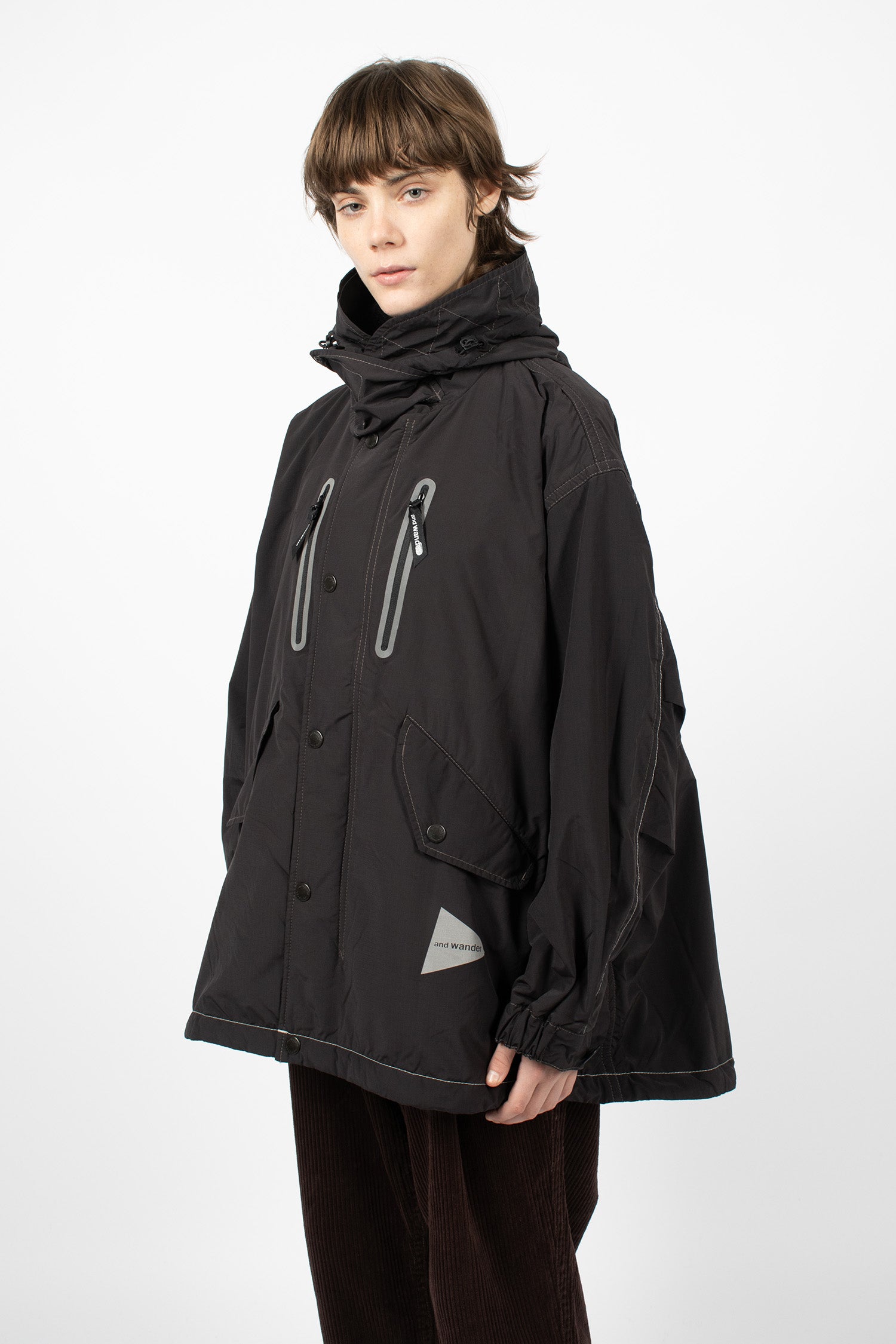 Fishtail Octa Coat Black